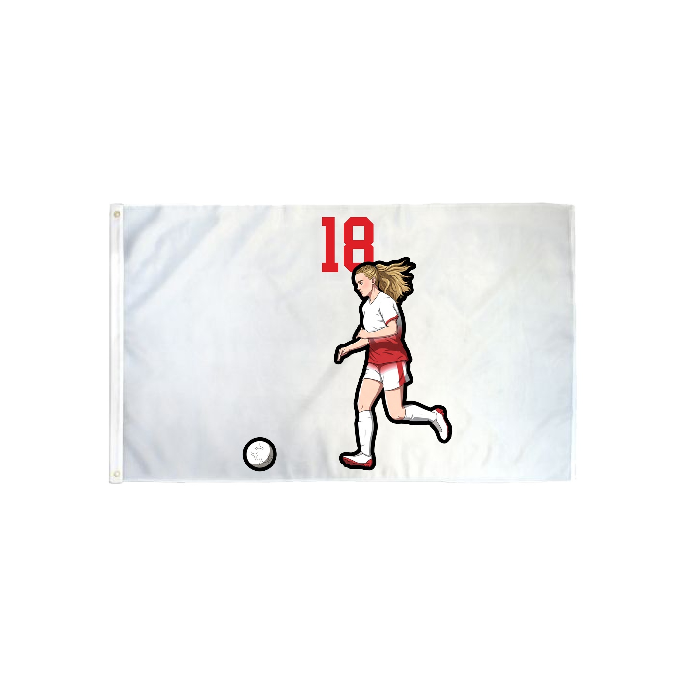 3x5 Flag — Number Top in Classic