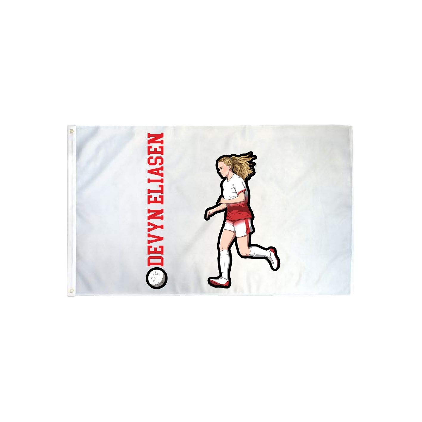 3x5 Flag — Name Vertical in Classic