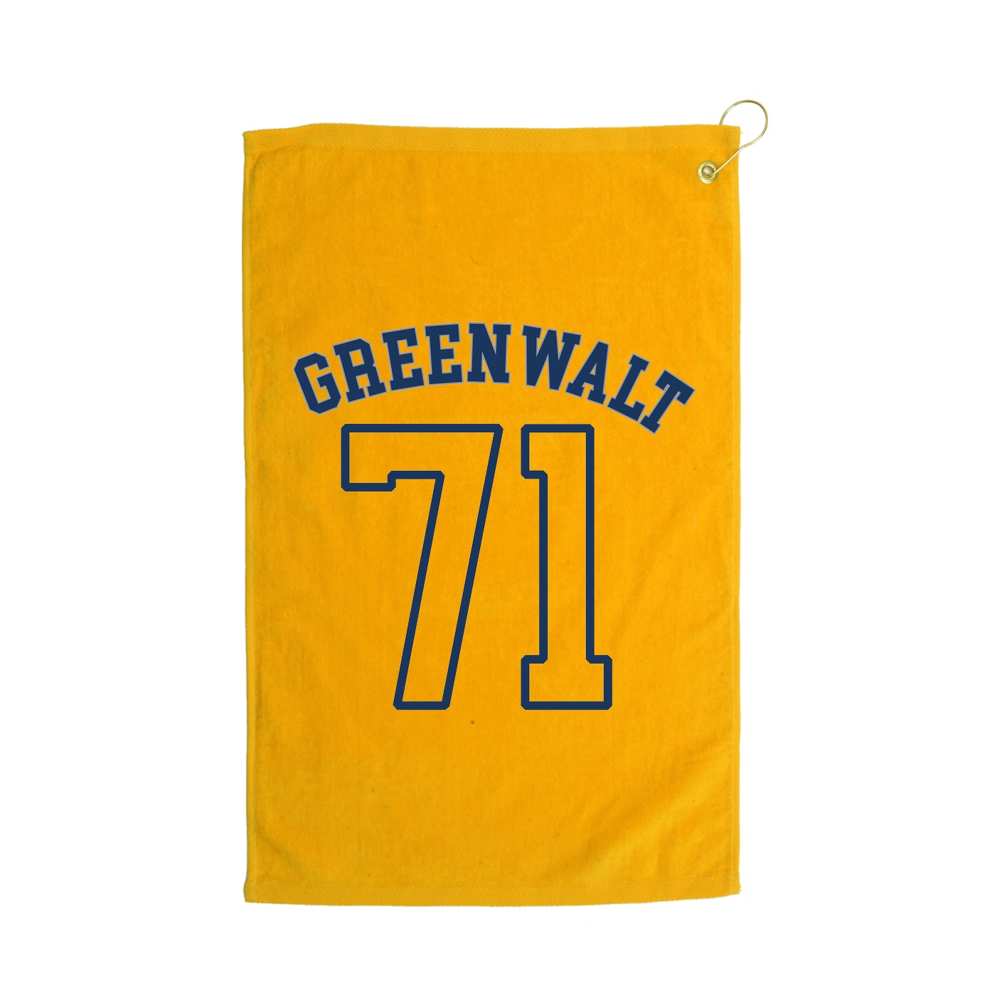 Golf Towel — Shirsey Arch in Gold