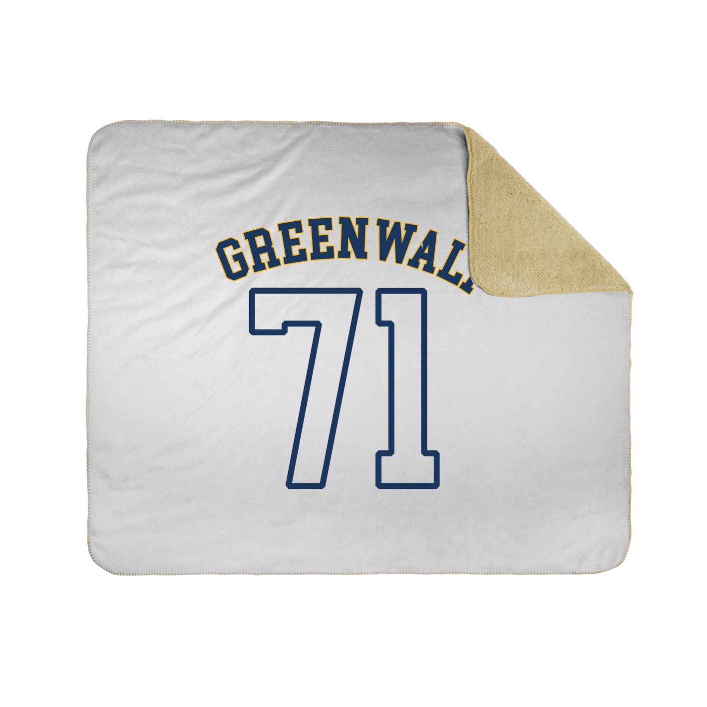 Throw Blanket — Shirsey Arch in White