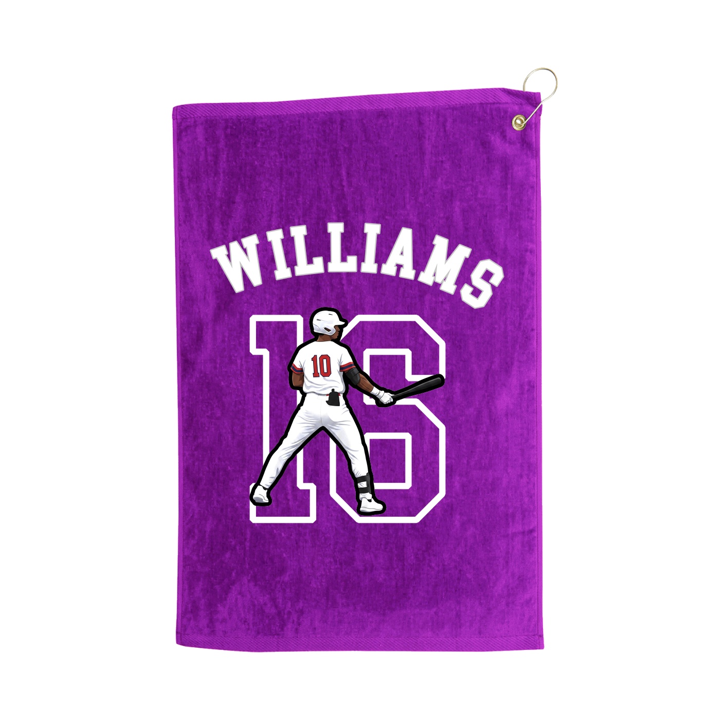 Golf Towel — Shirsey Arch in Purple