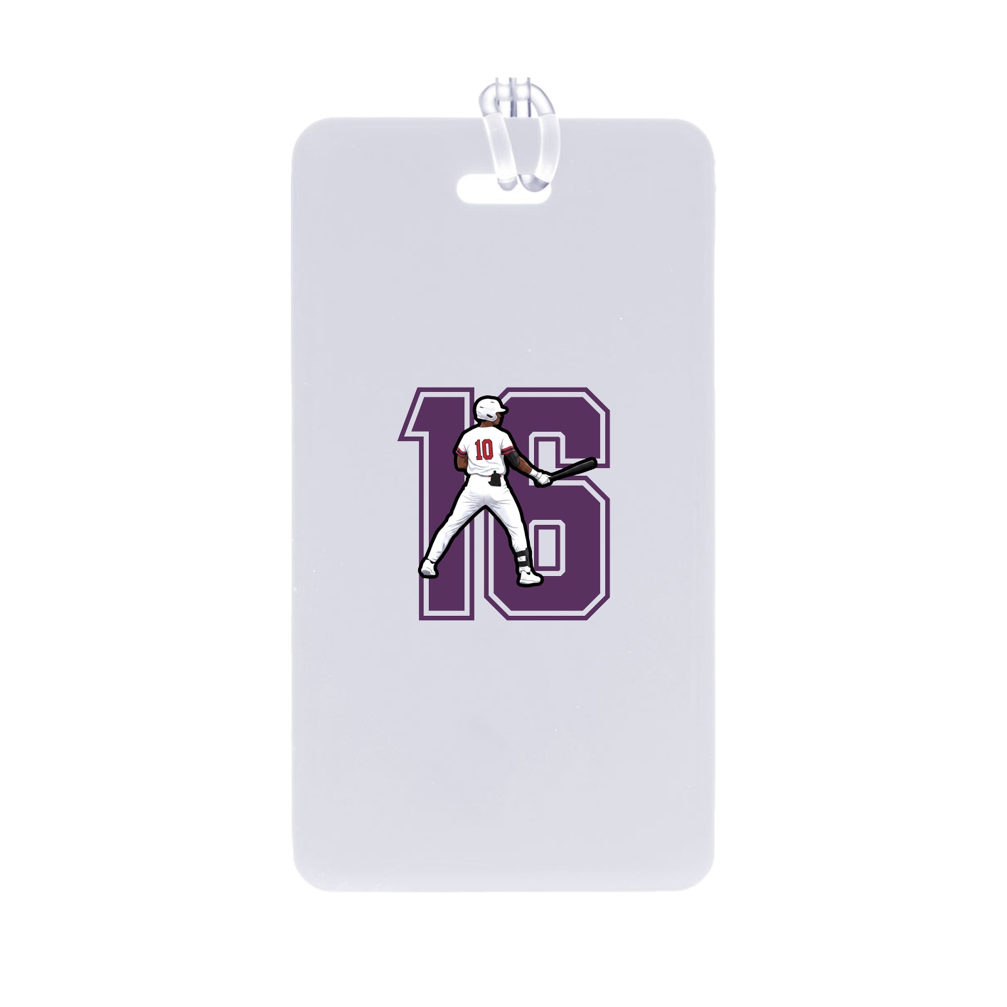 Bag Tag — Number in Classic