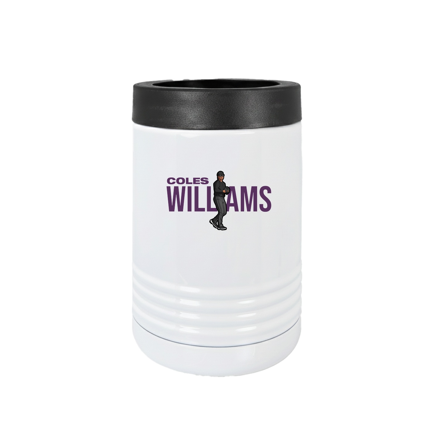 Beverage Holder — Player Name in White
