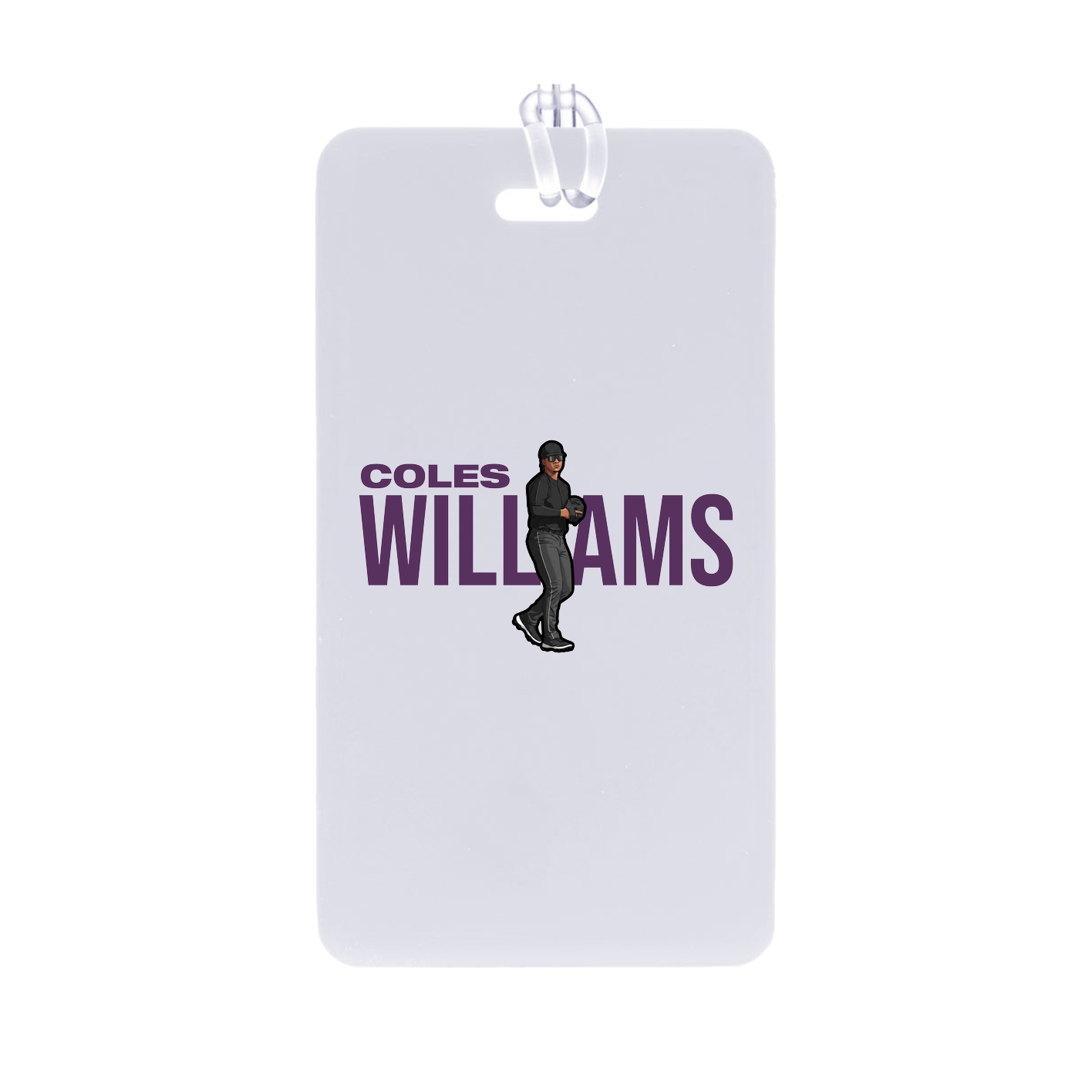 Bag Tag — Player Name in Classic