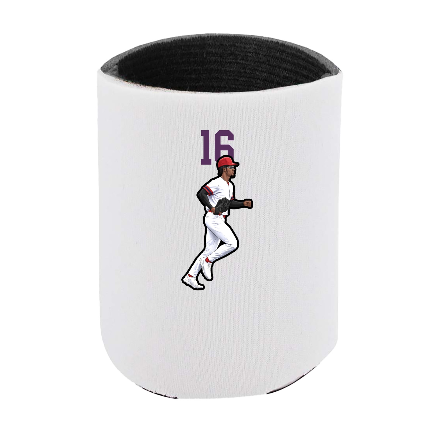 Can Holder — Number Top in White
