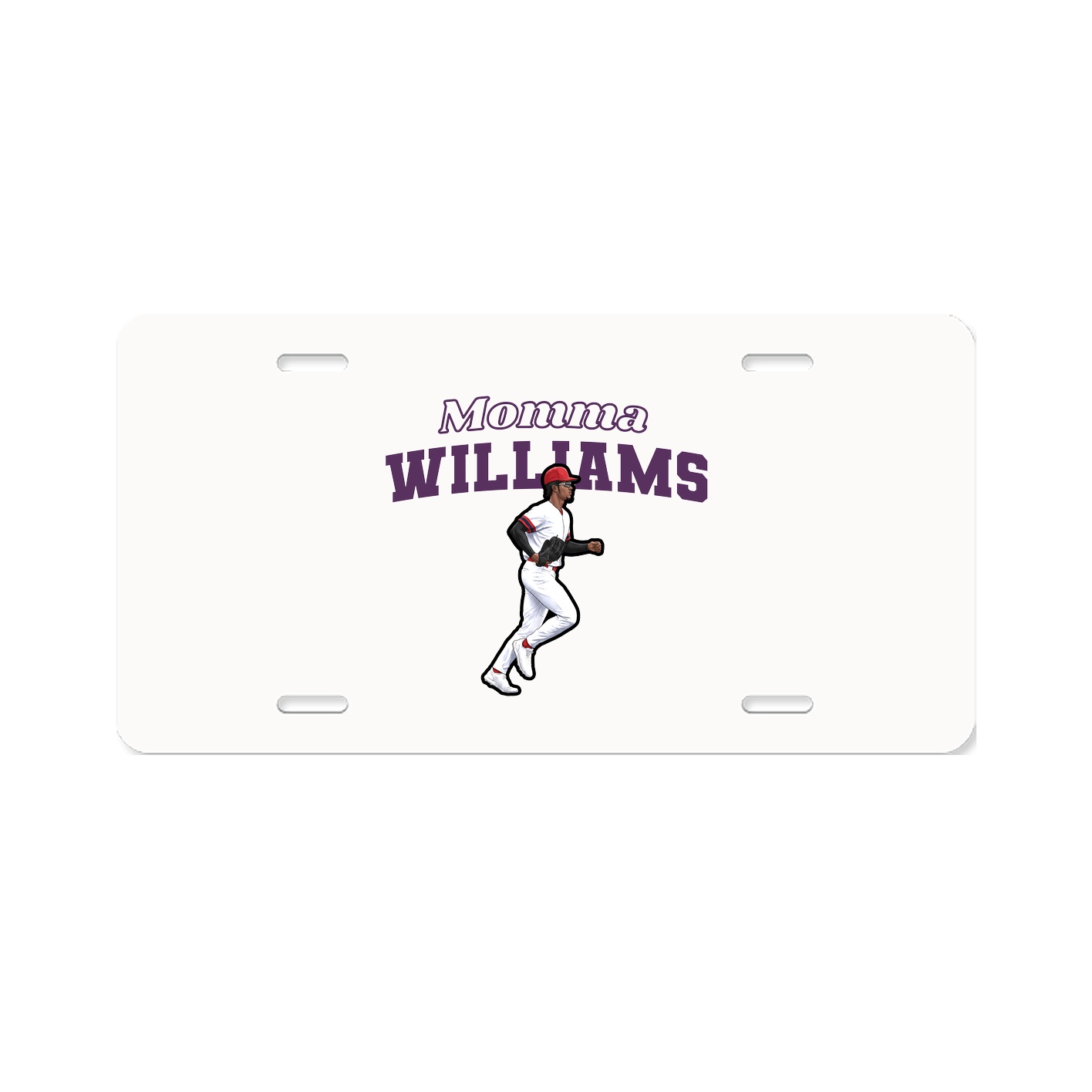 License Plate — Mothers Day Block in Classic