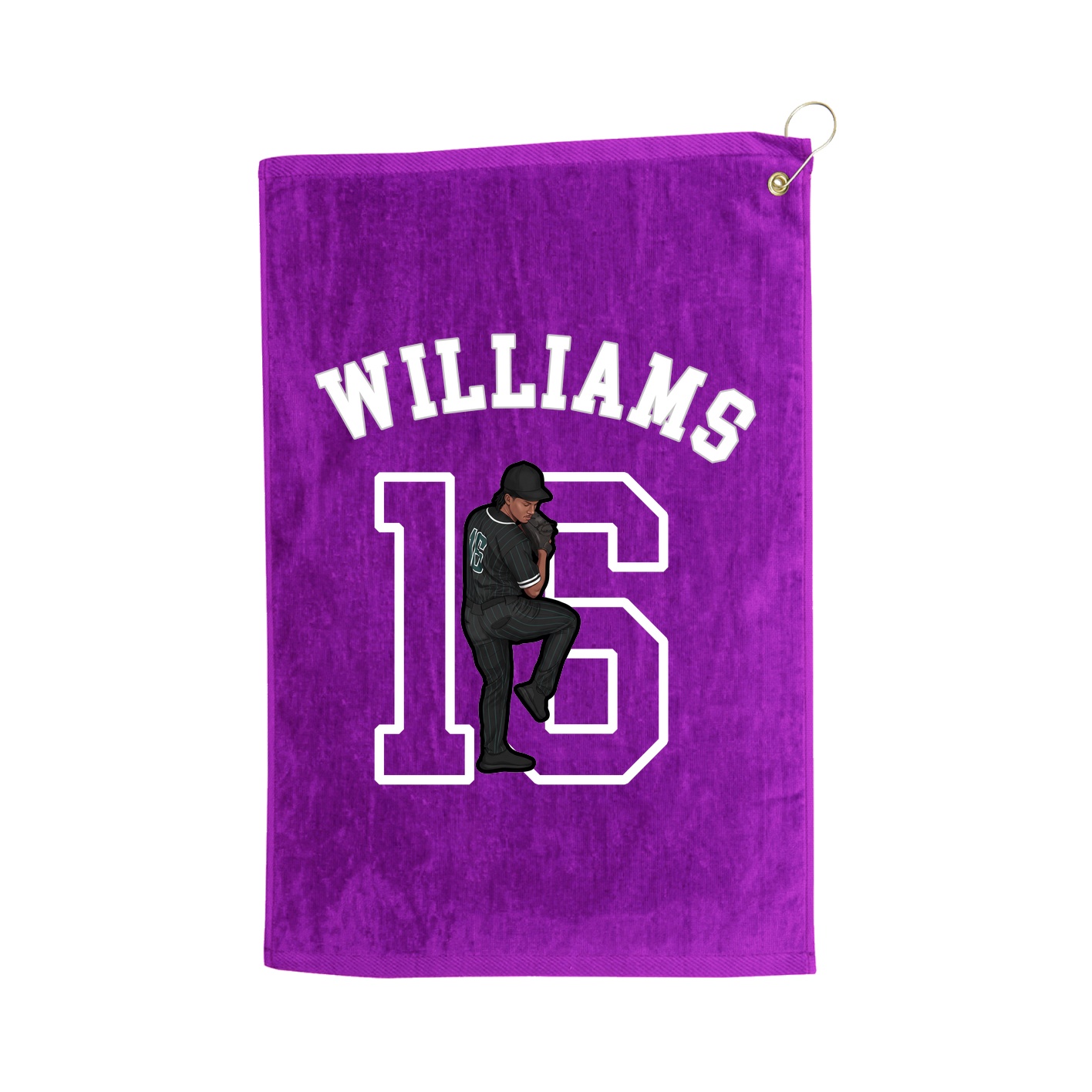 Golf Towel — Shirsey Arch in Purple