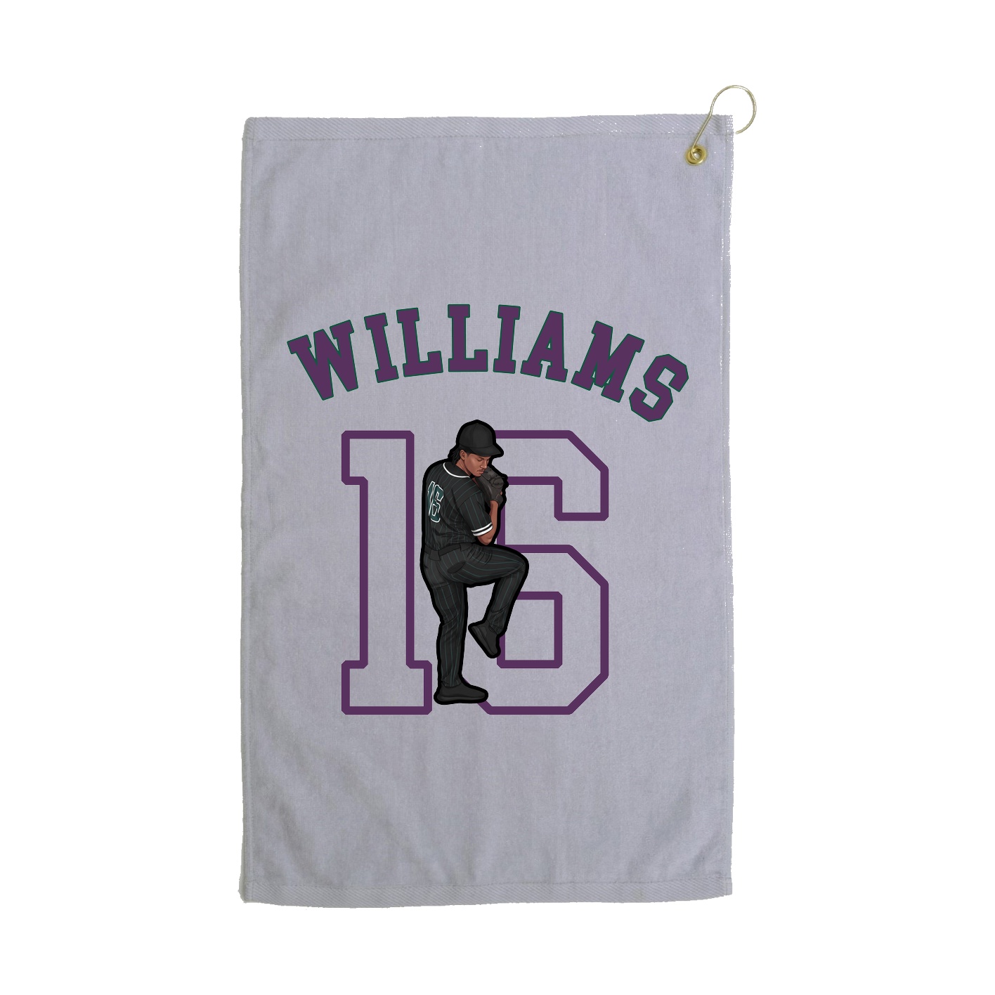 Golf Towel — Shirsey Arch in Grey