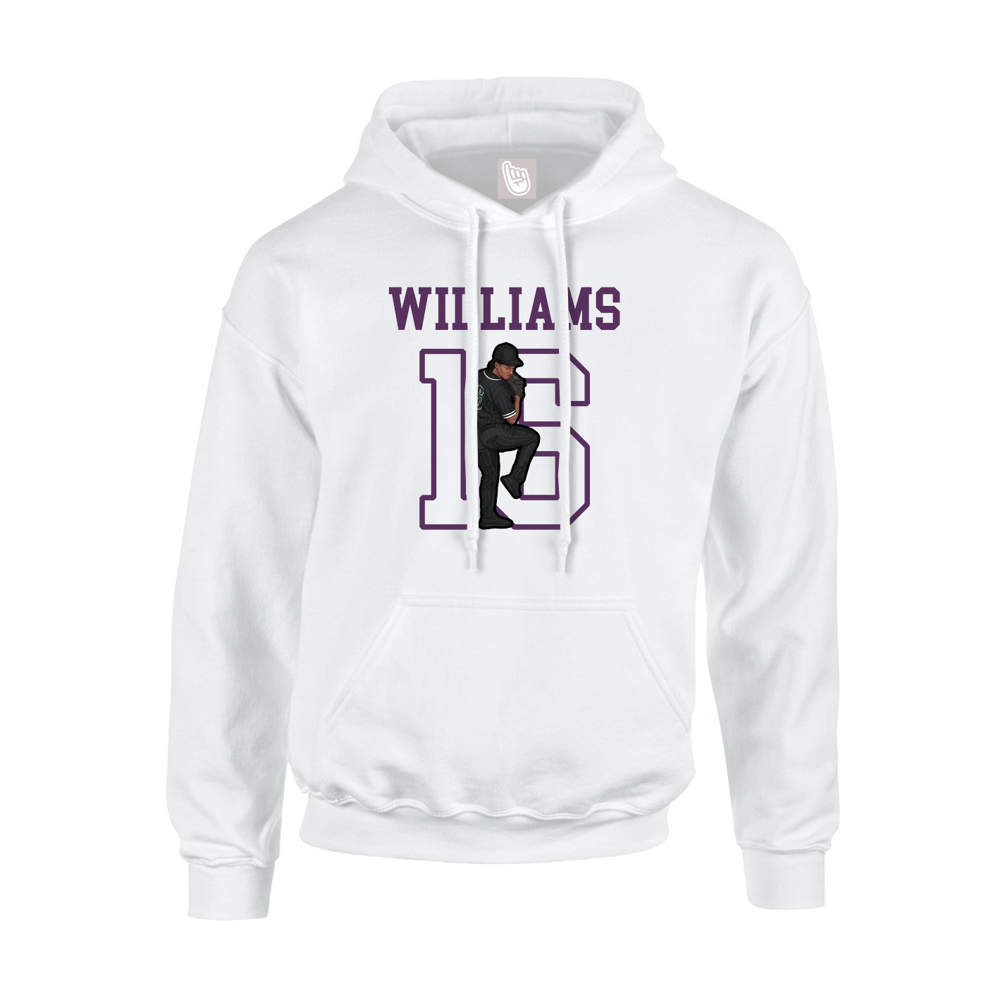Youth Hoodie — Shirsey in White