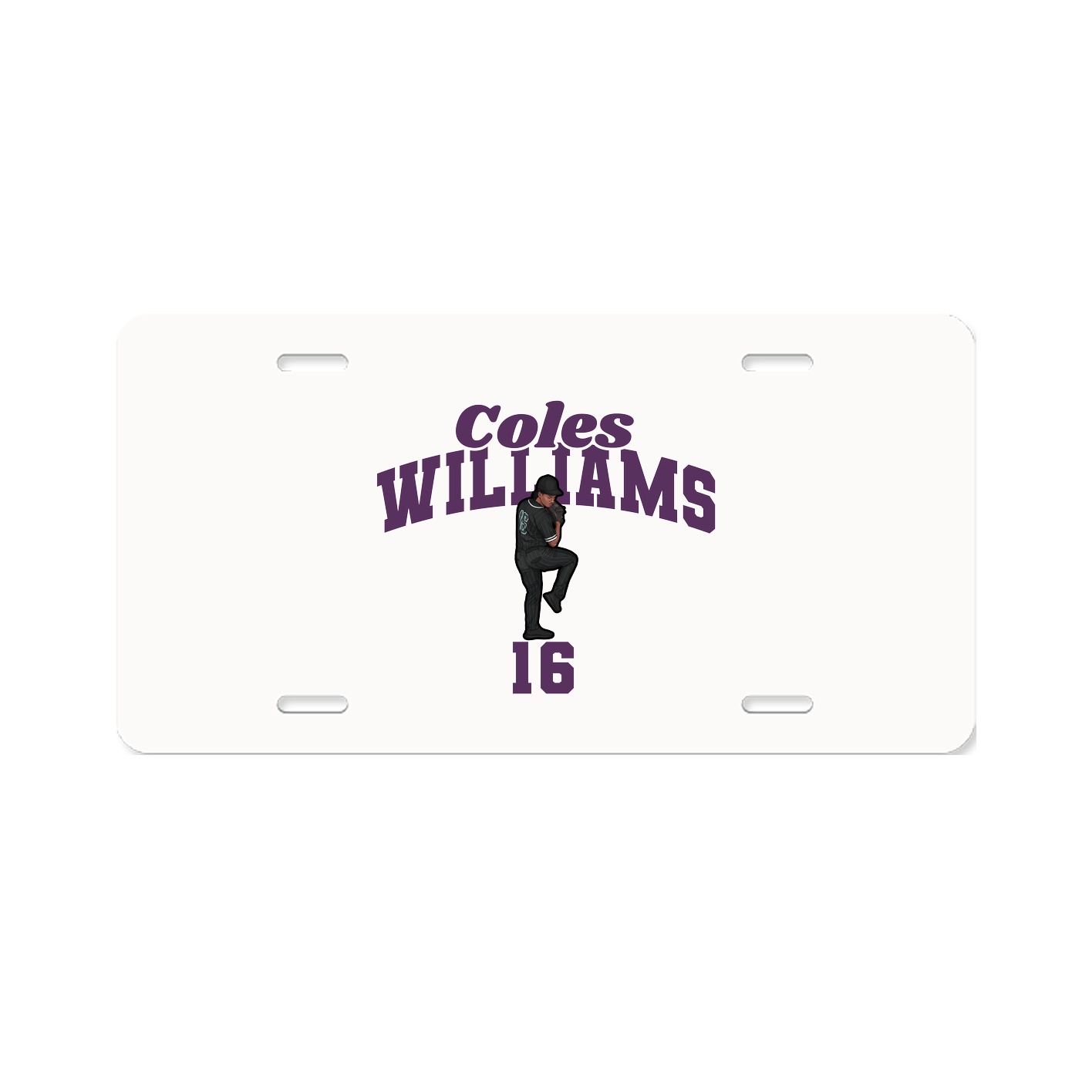 License Plate — Signature Arch in Classic