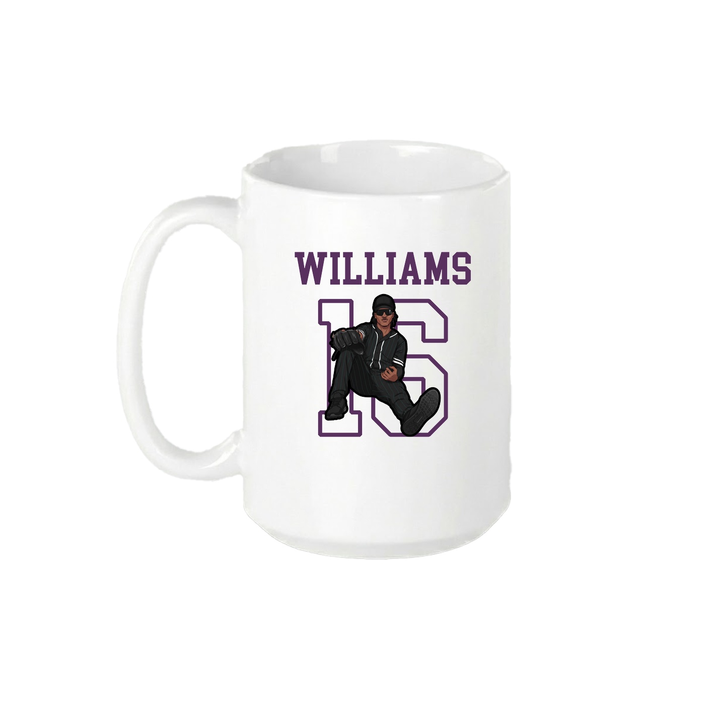 15oz Coffee Mug — Shirsey in White