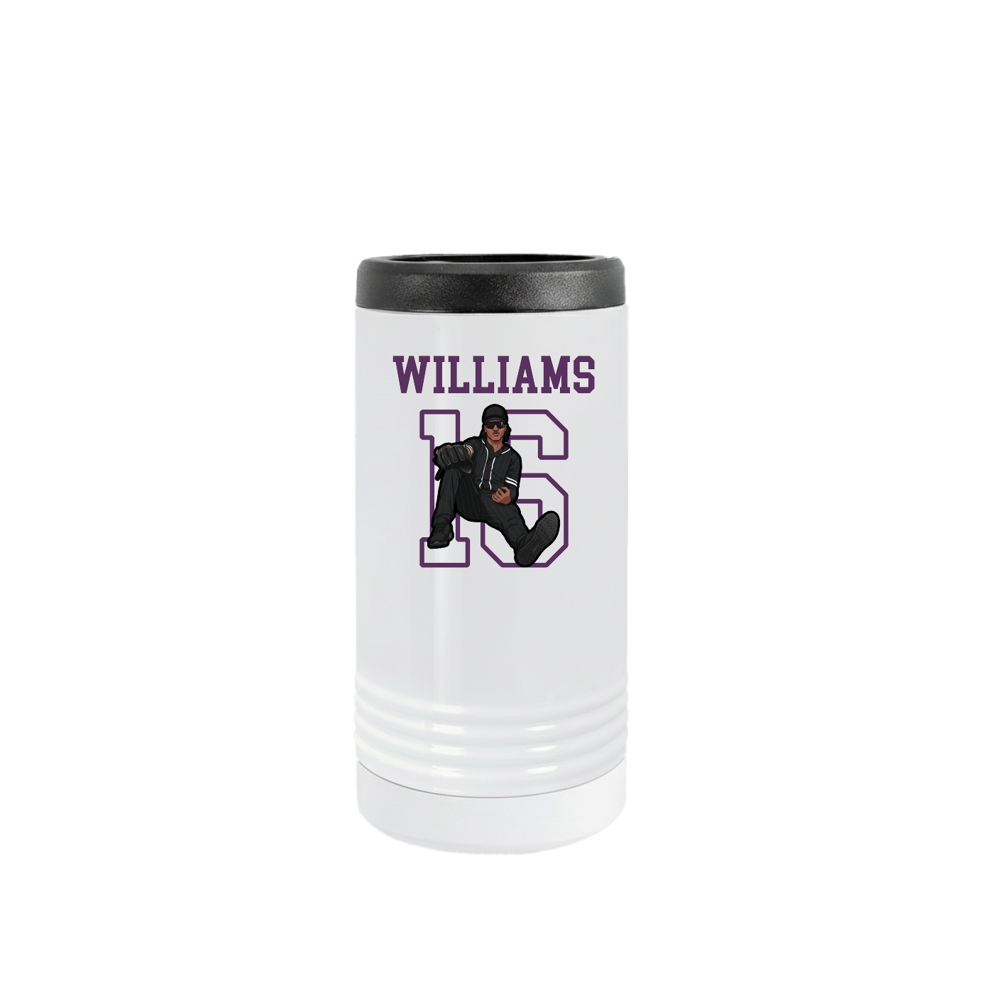 Slim Beverage Holder — Shirsey in White