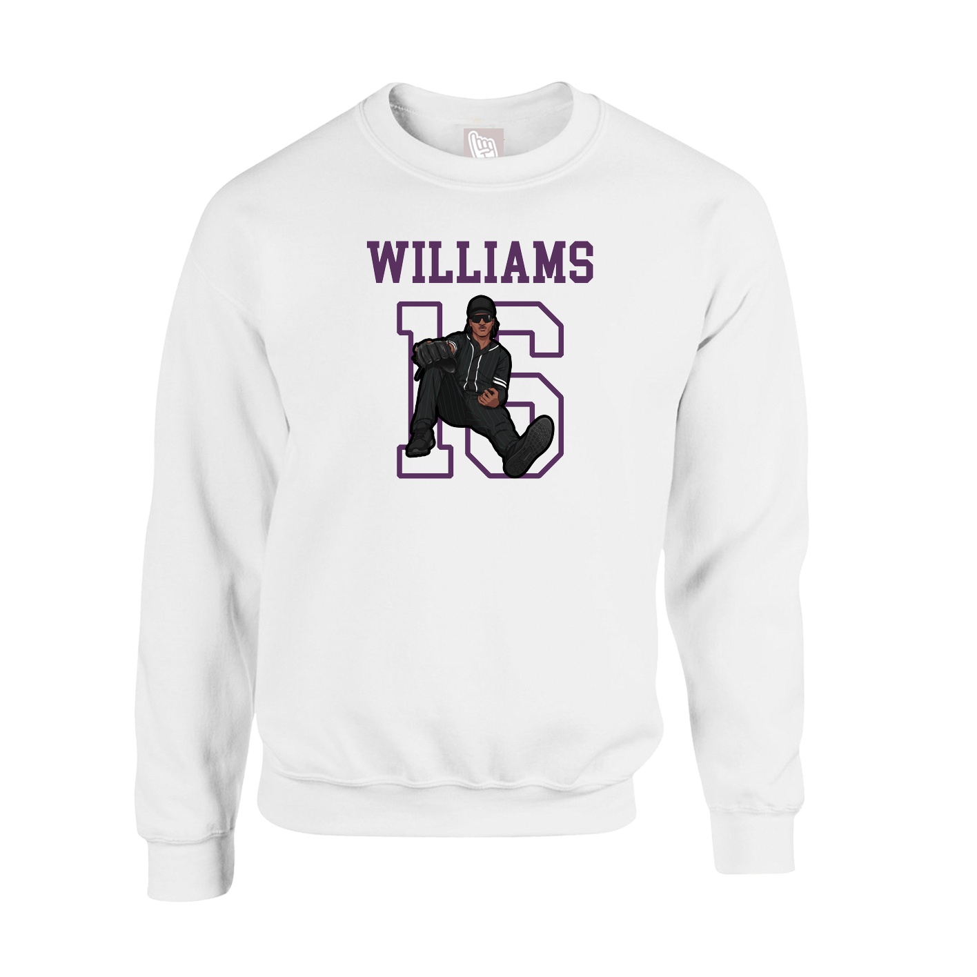 Fleece Crew — Shirsey in White