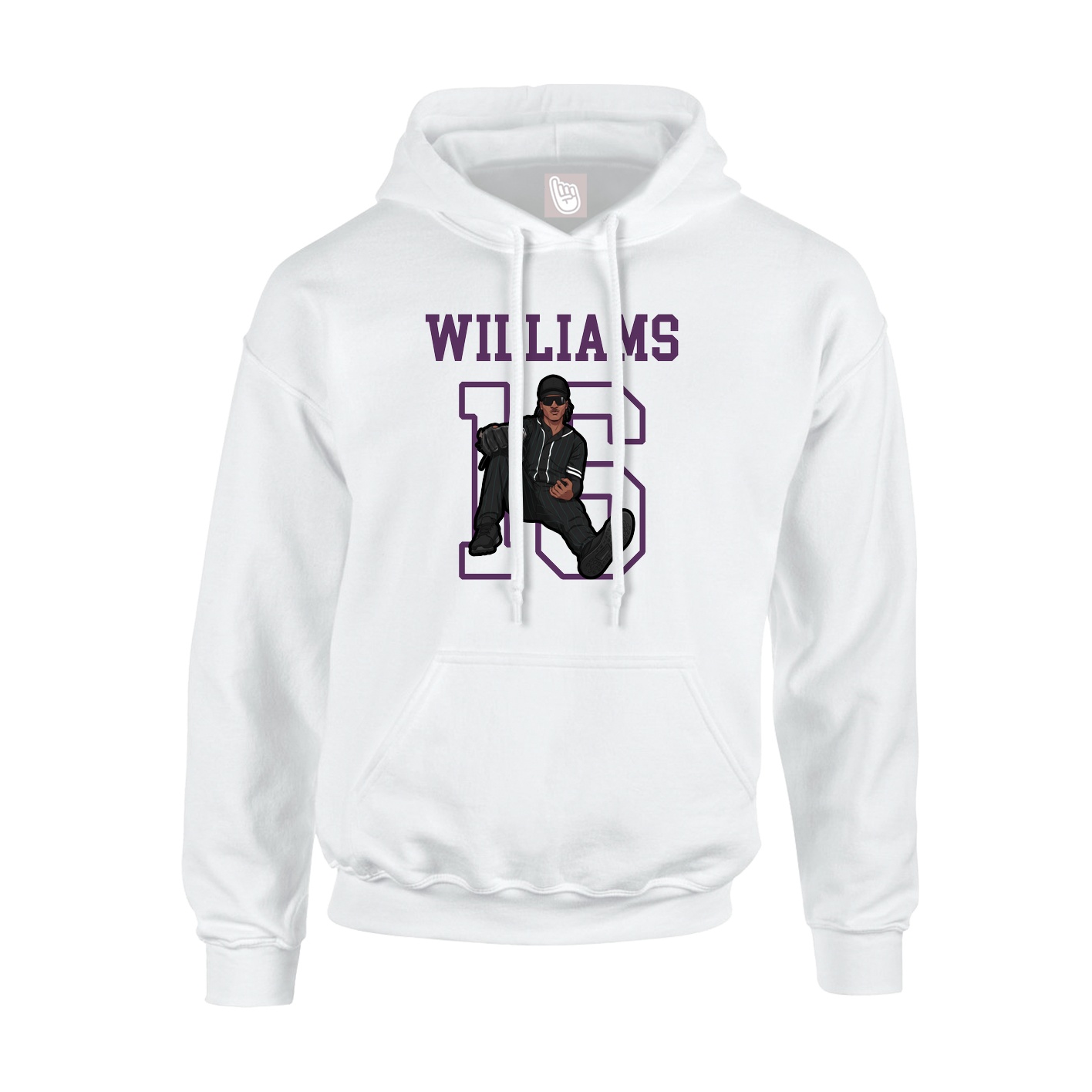Youth Hoodie — Shirsey in White