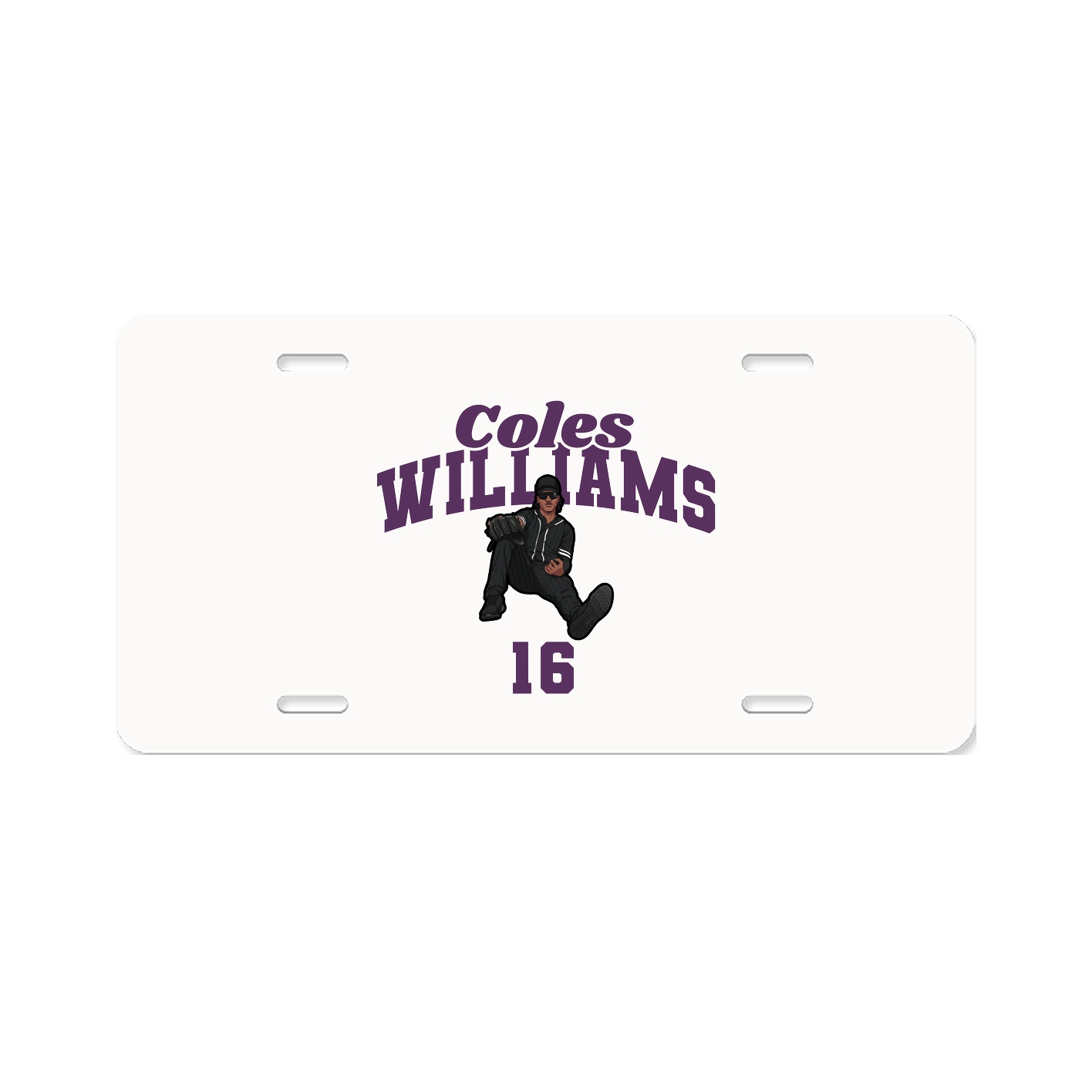 License Plate — Signature Arch in Classic