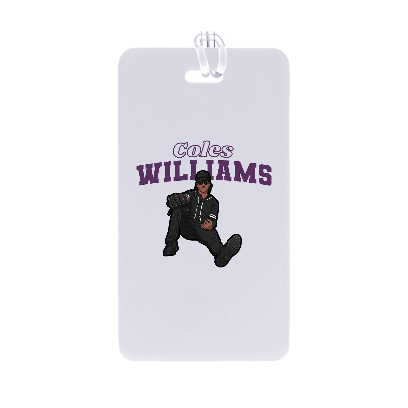 Bag Tag — Name Arch in Classic