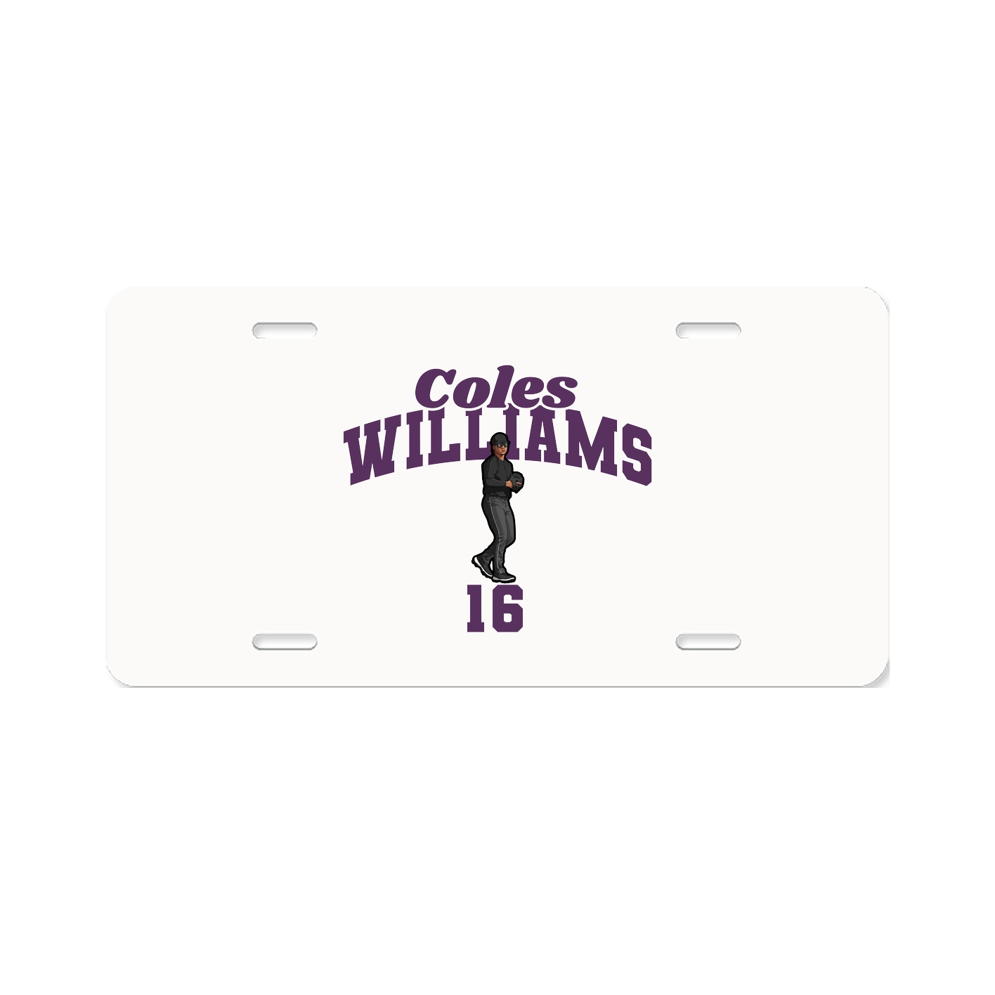 License Plate — Signature Arch in Classic
