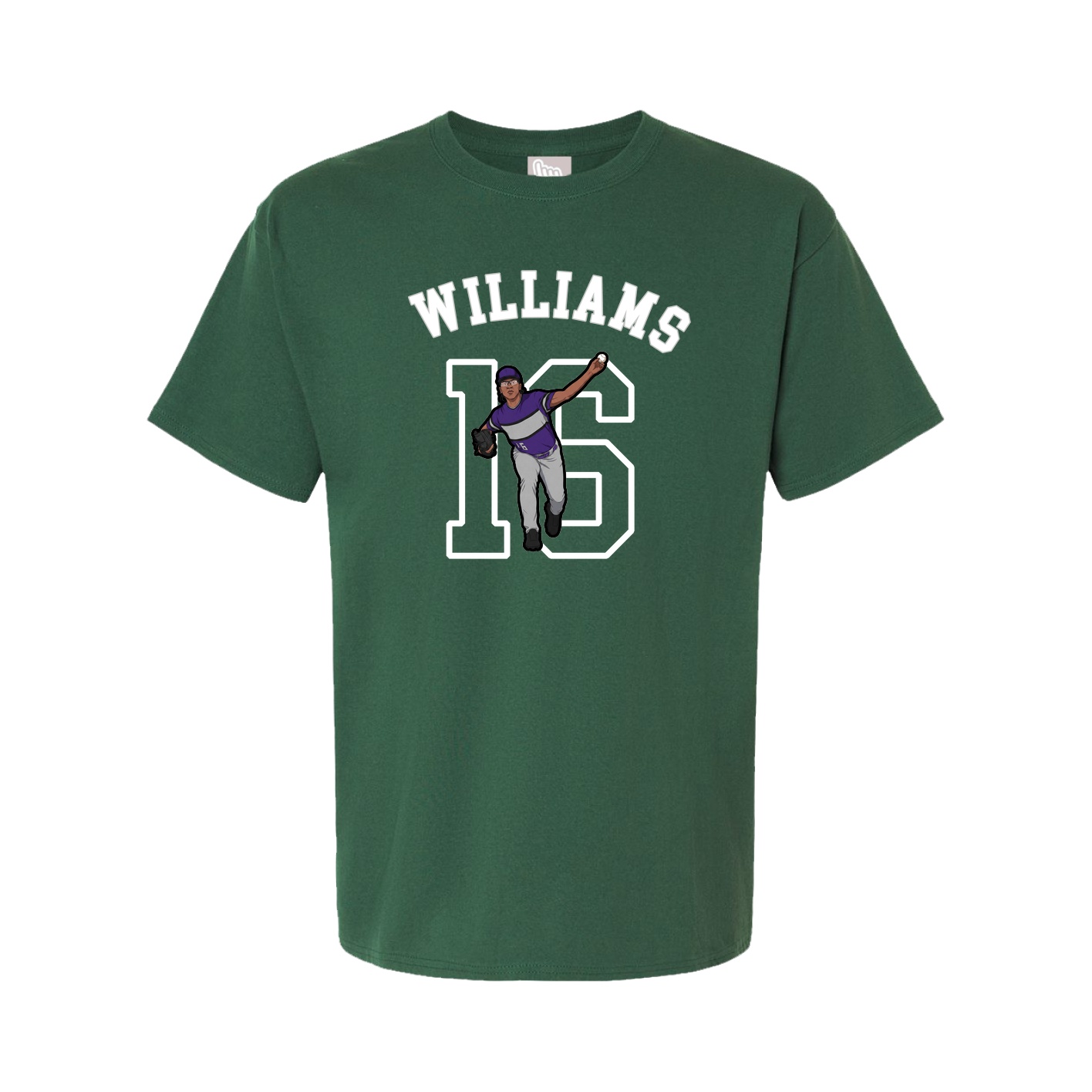 Youth Tee — Shirsey Arch in Green