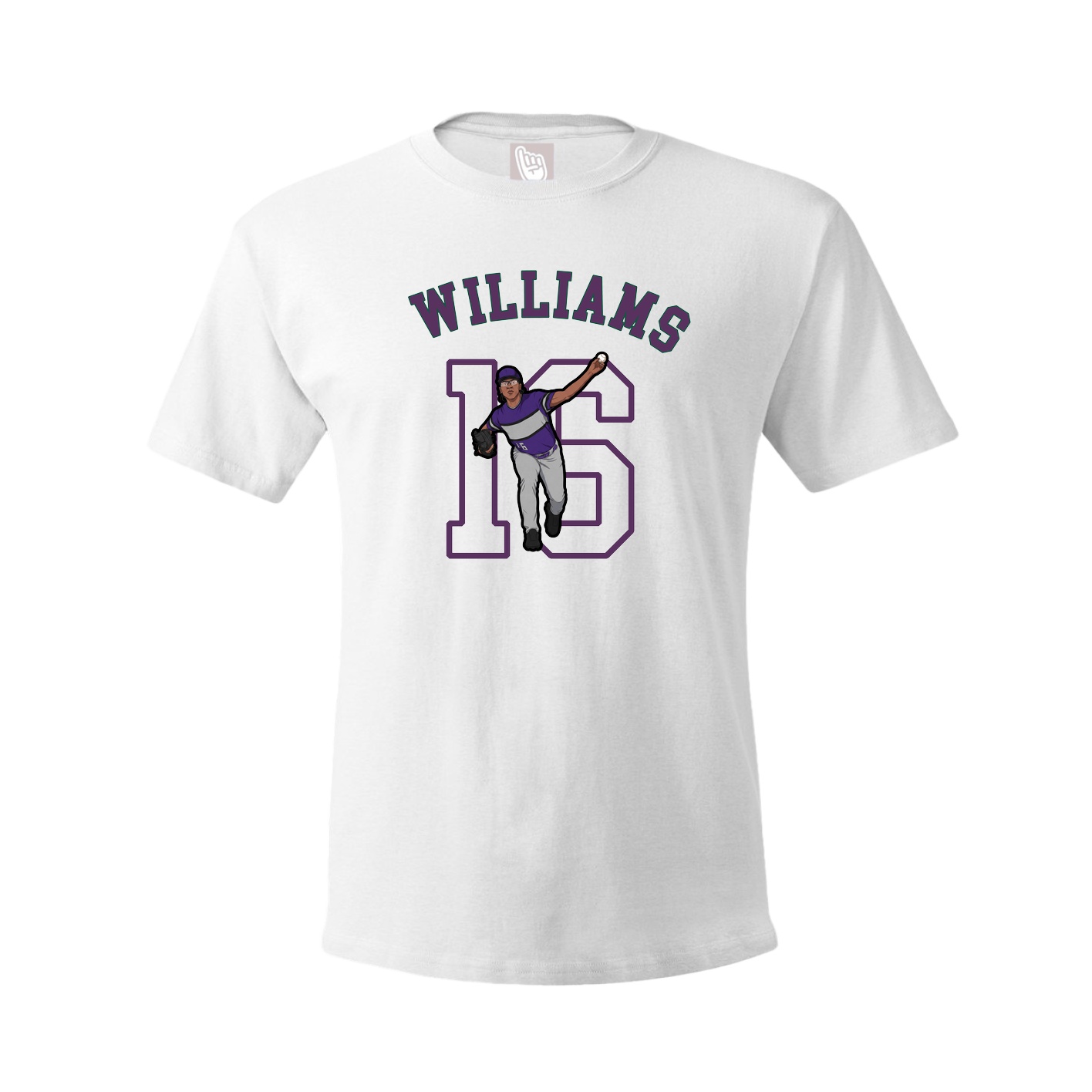 Youth Tee — Shirsey Arch in White