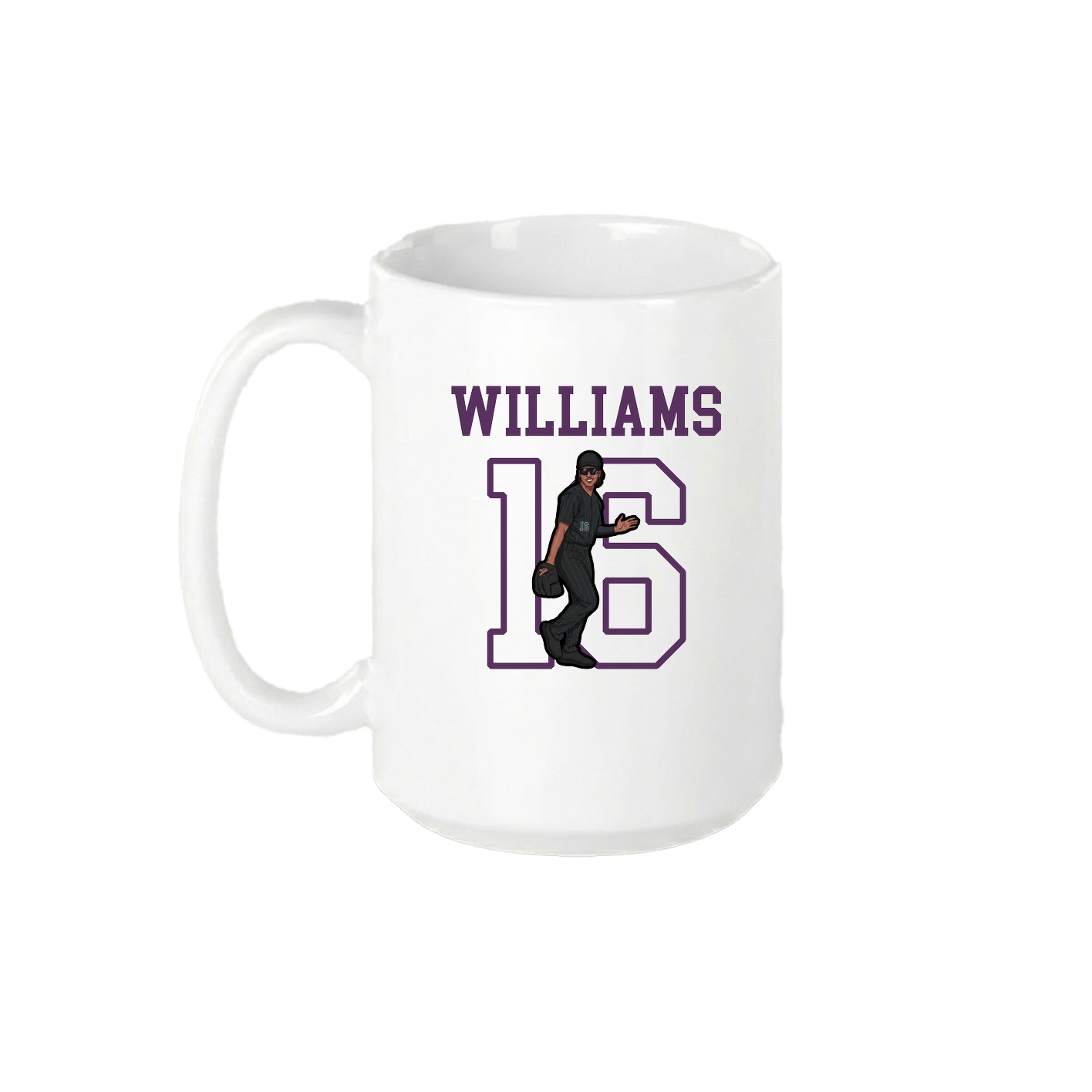 15oz Coffee Mug — Shirsey in White