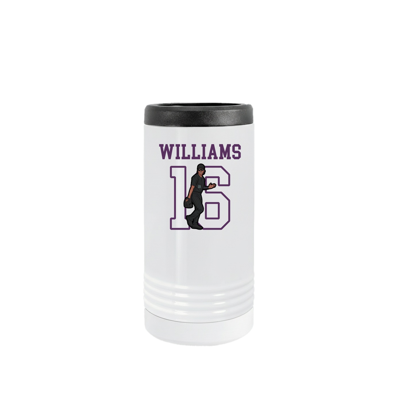 Slim Beverage Holder — Shirsey in White
