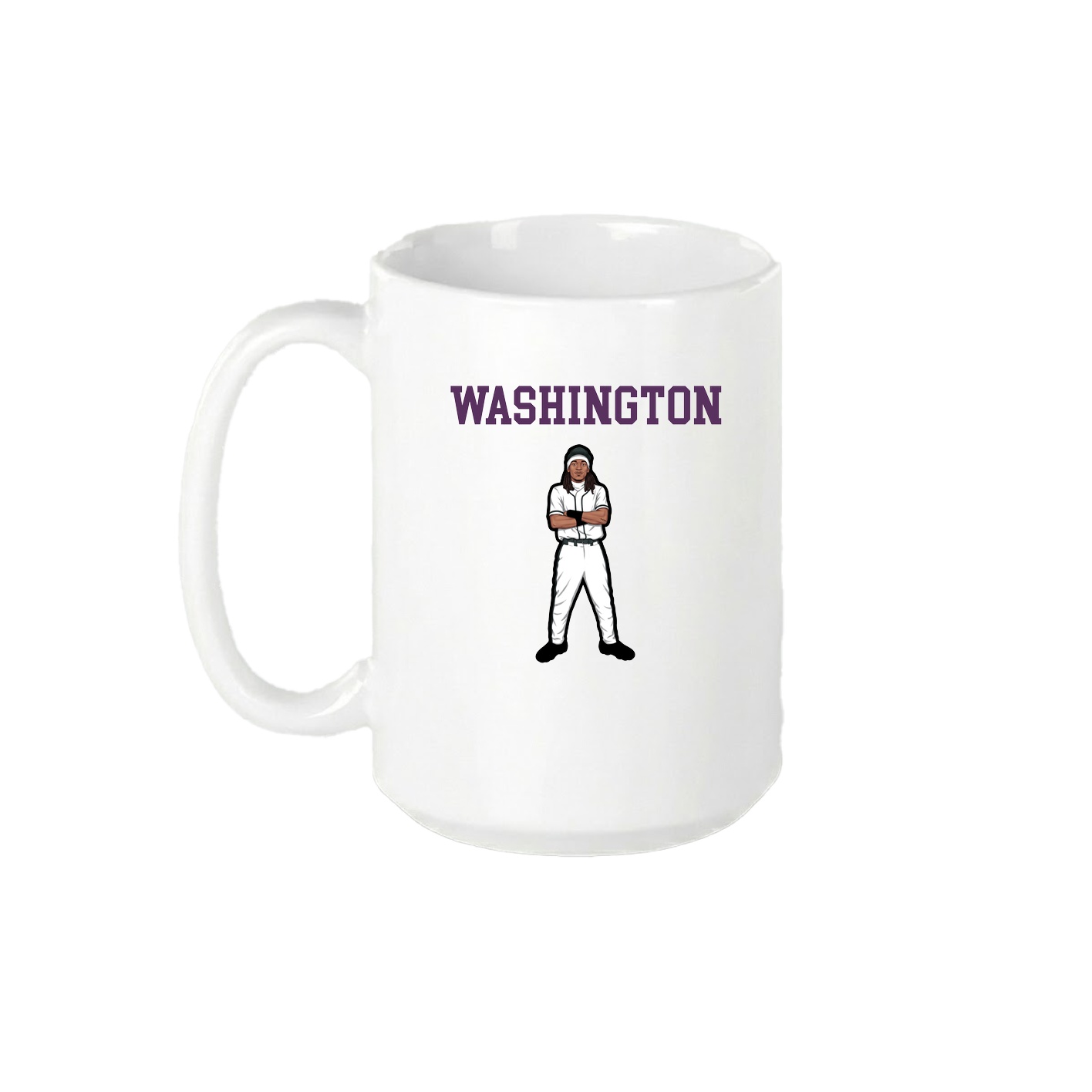 15oz Coffee Mug — Shirsey in White