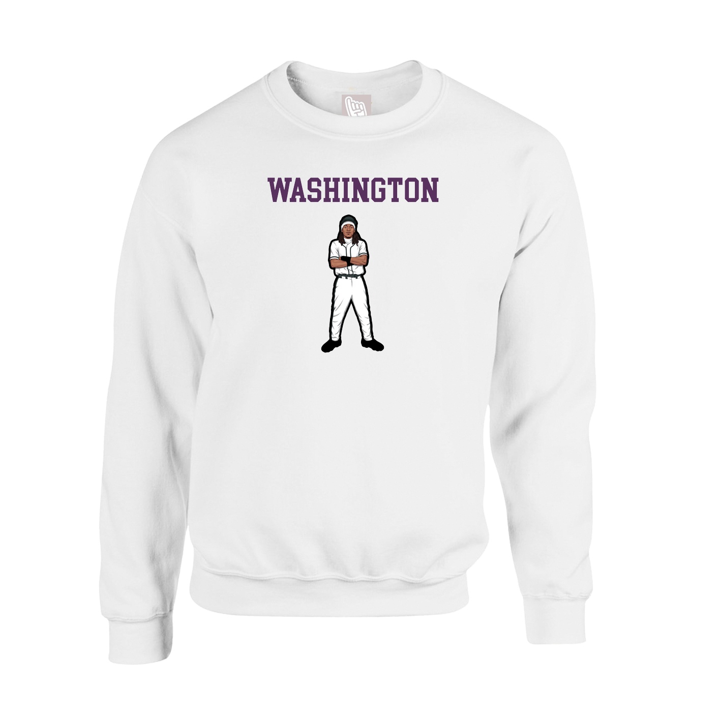 Fleece Crew — Shirsey in White