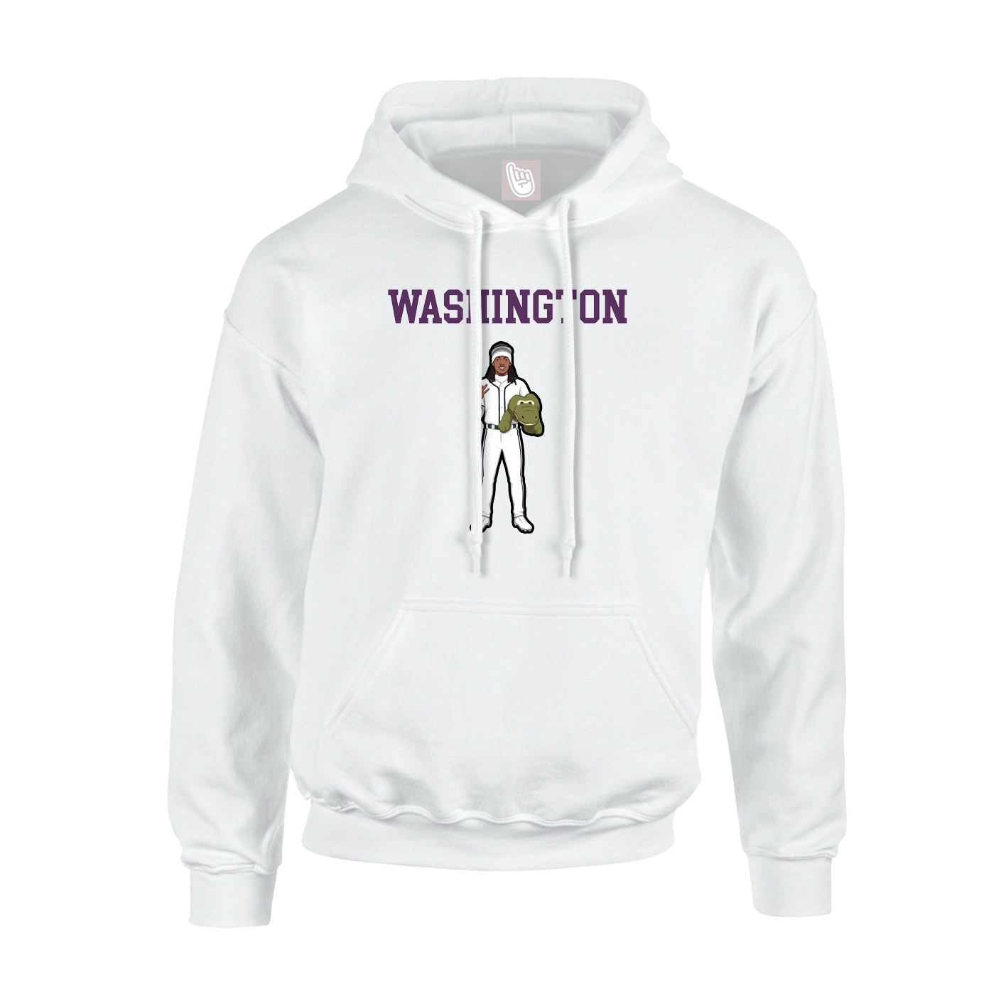 Hoodie — Shirsey in White