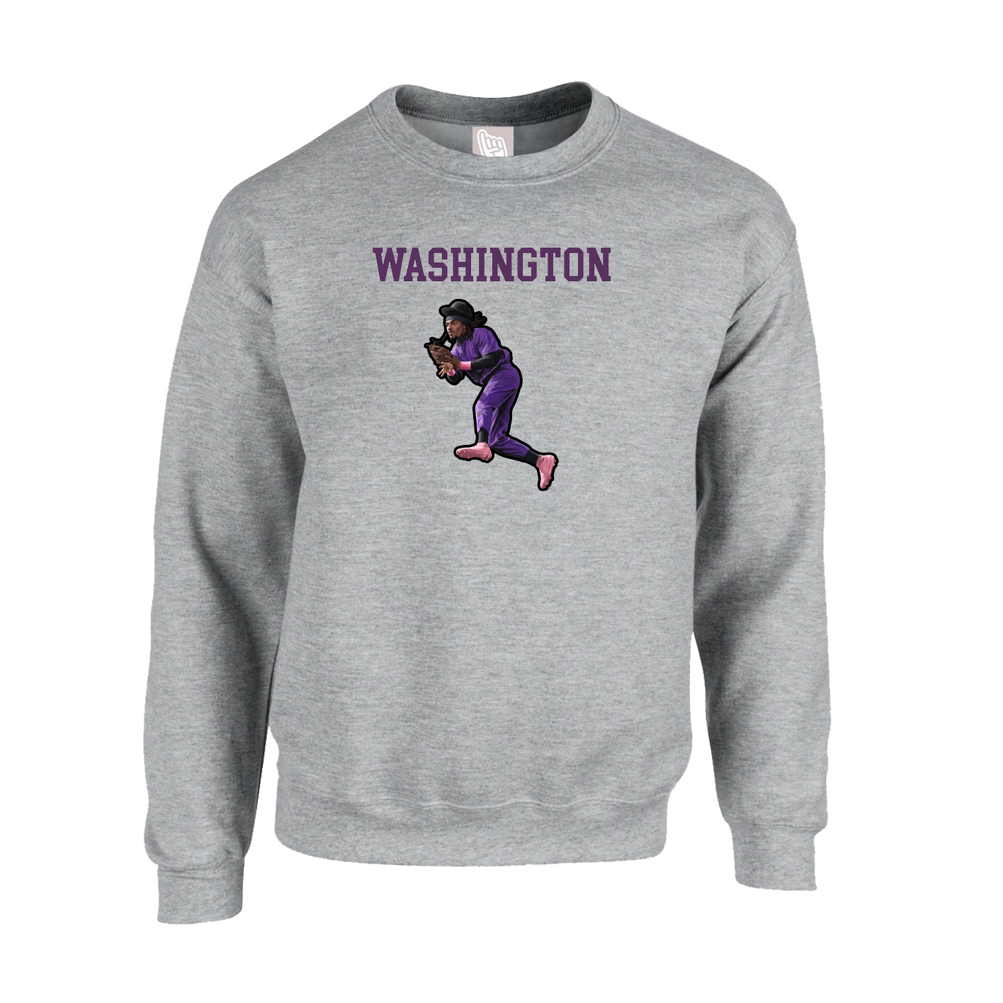 Fleece Crew — Shirsey in Grey
