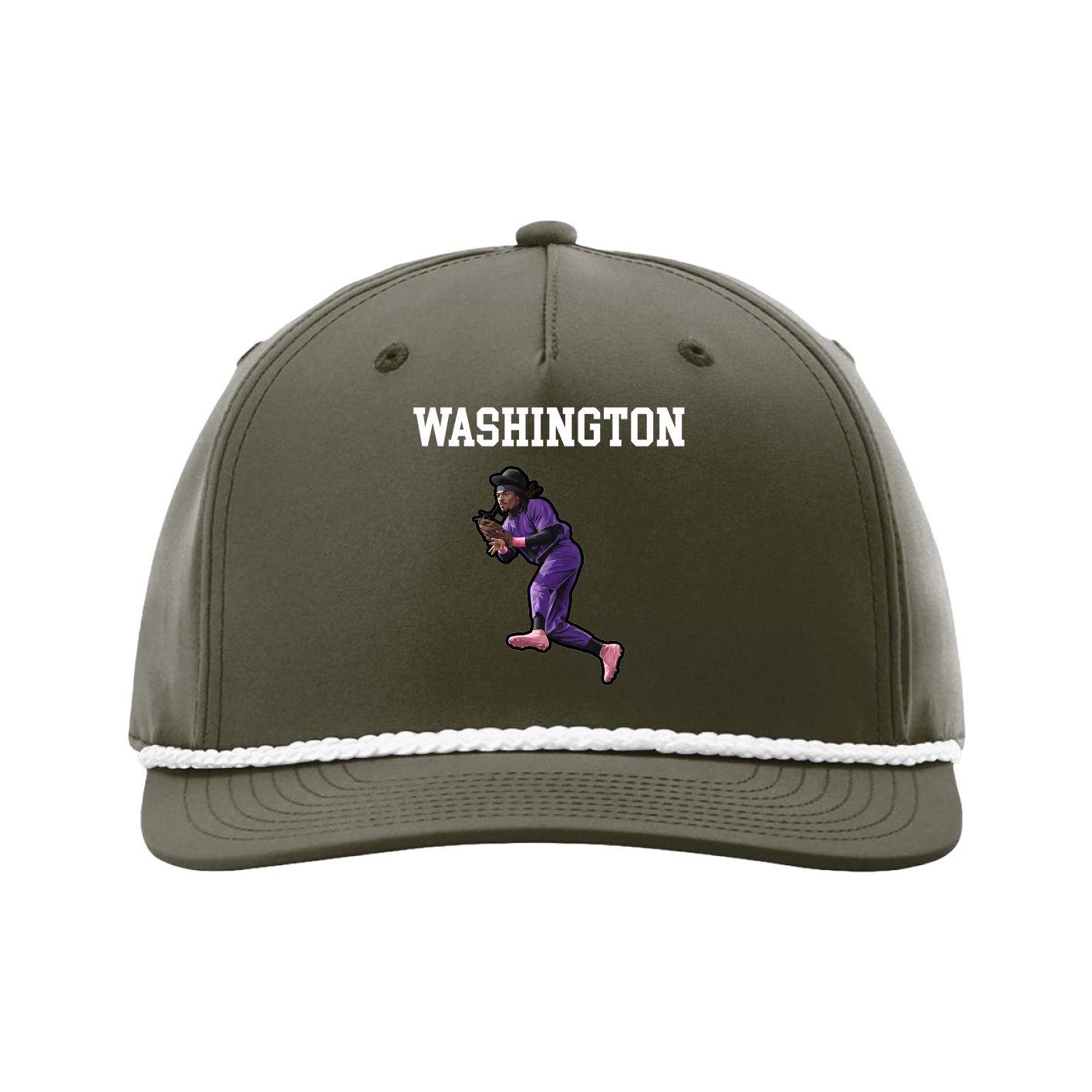 Five-Panel Classic Rope Cap — Shirsey in Green