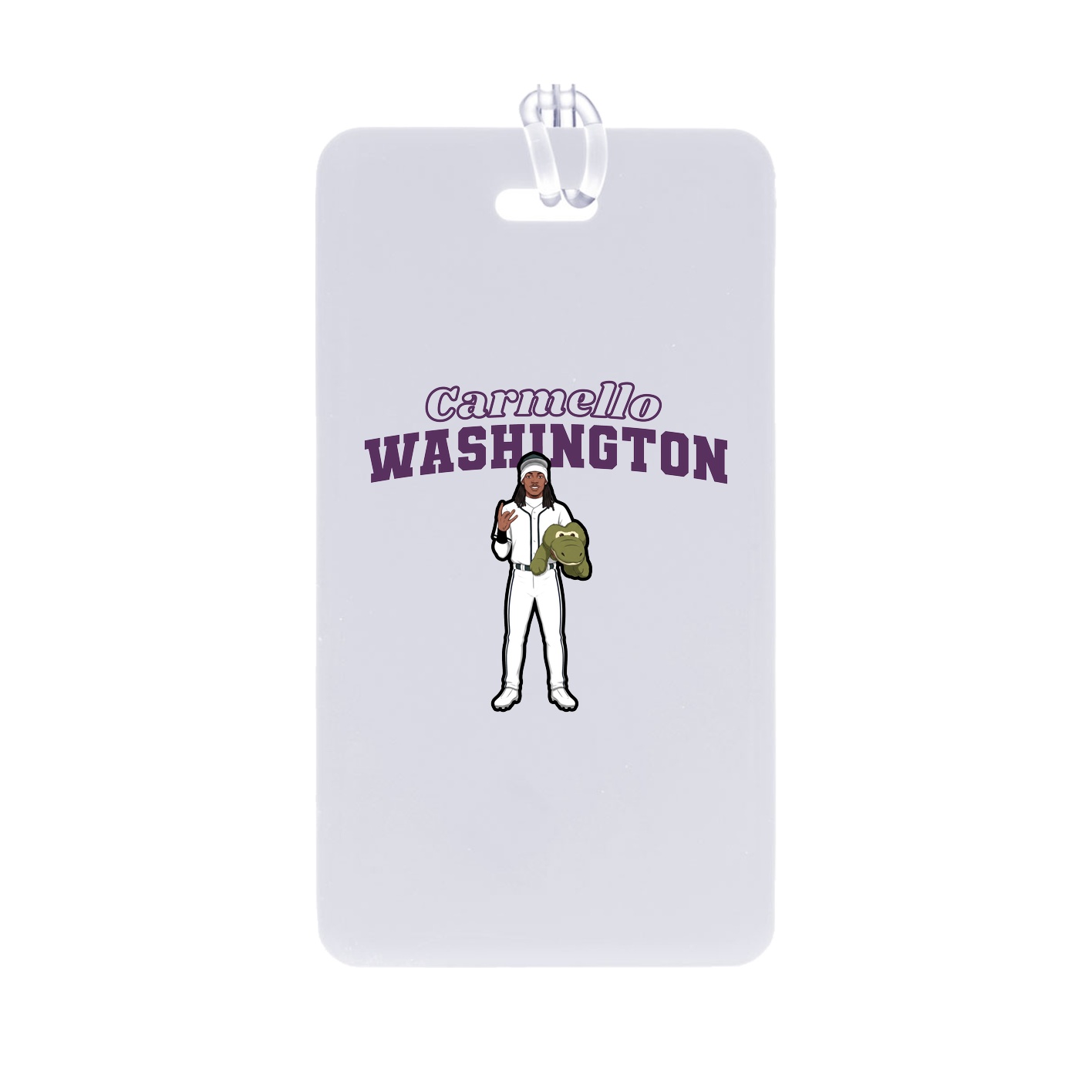 Bag Tag — Name Arch in Classic
