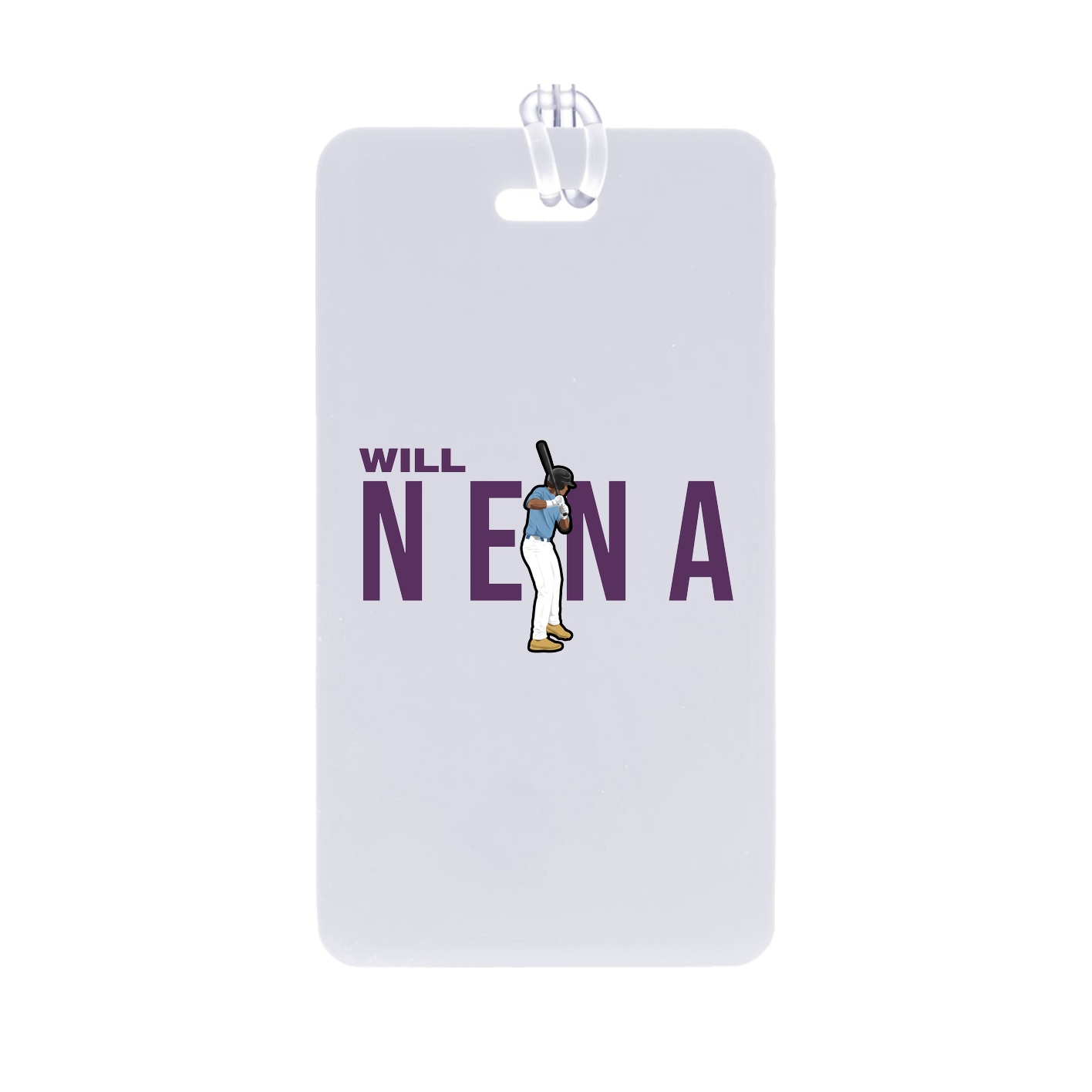 Bag Tag — Player Name in Classic