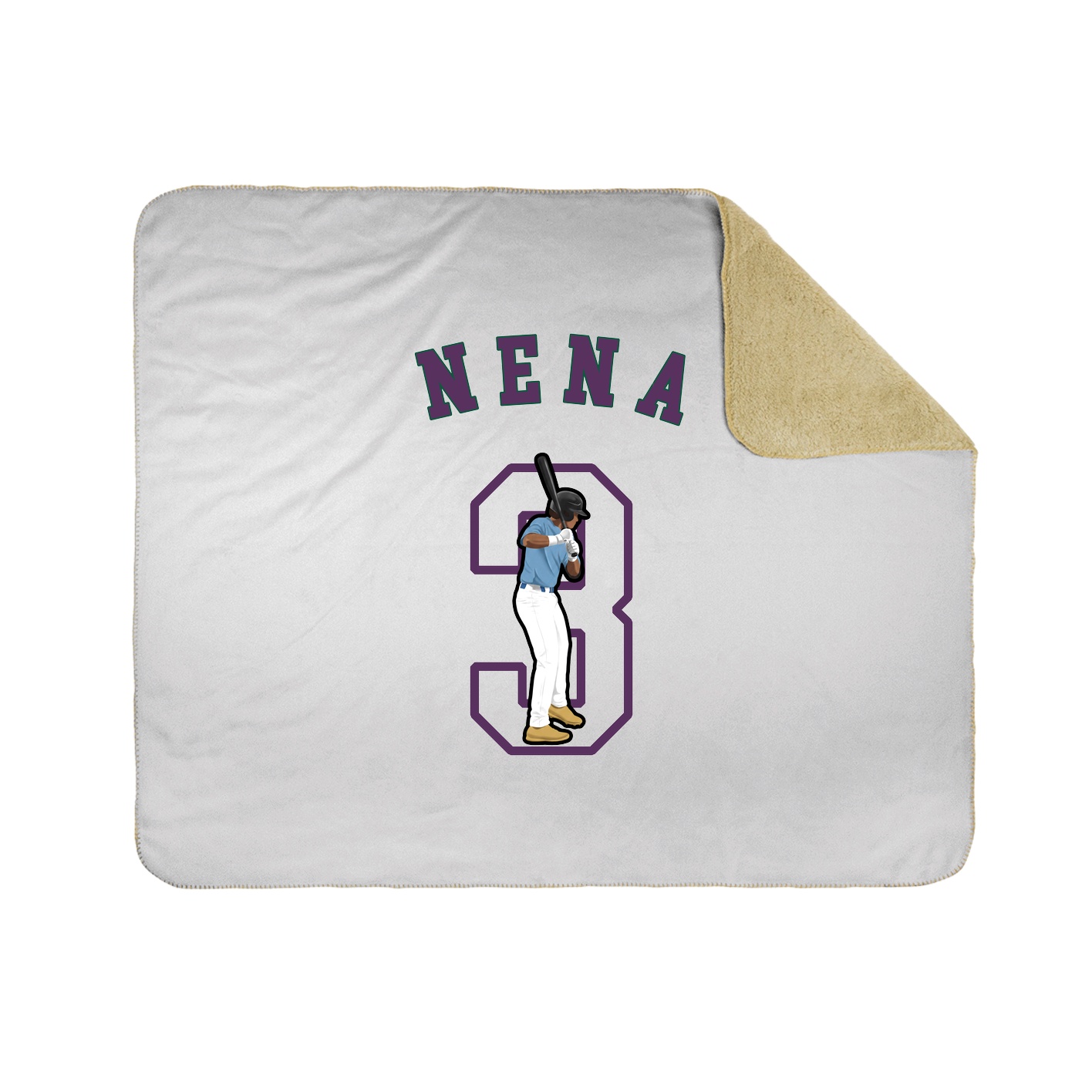 Throw Blanket — Shirsey Arch in White