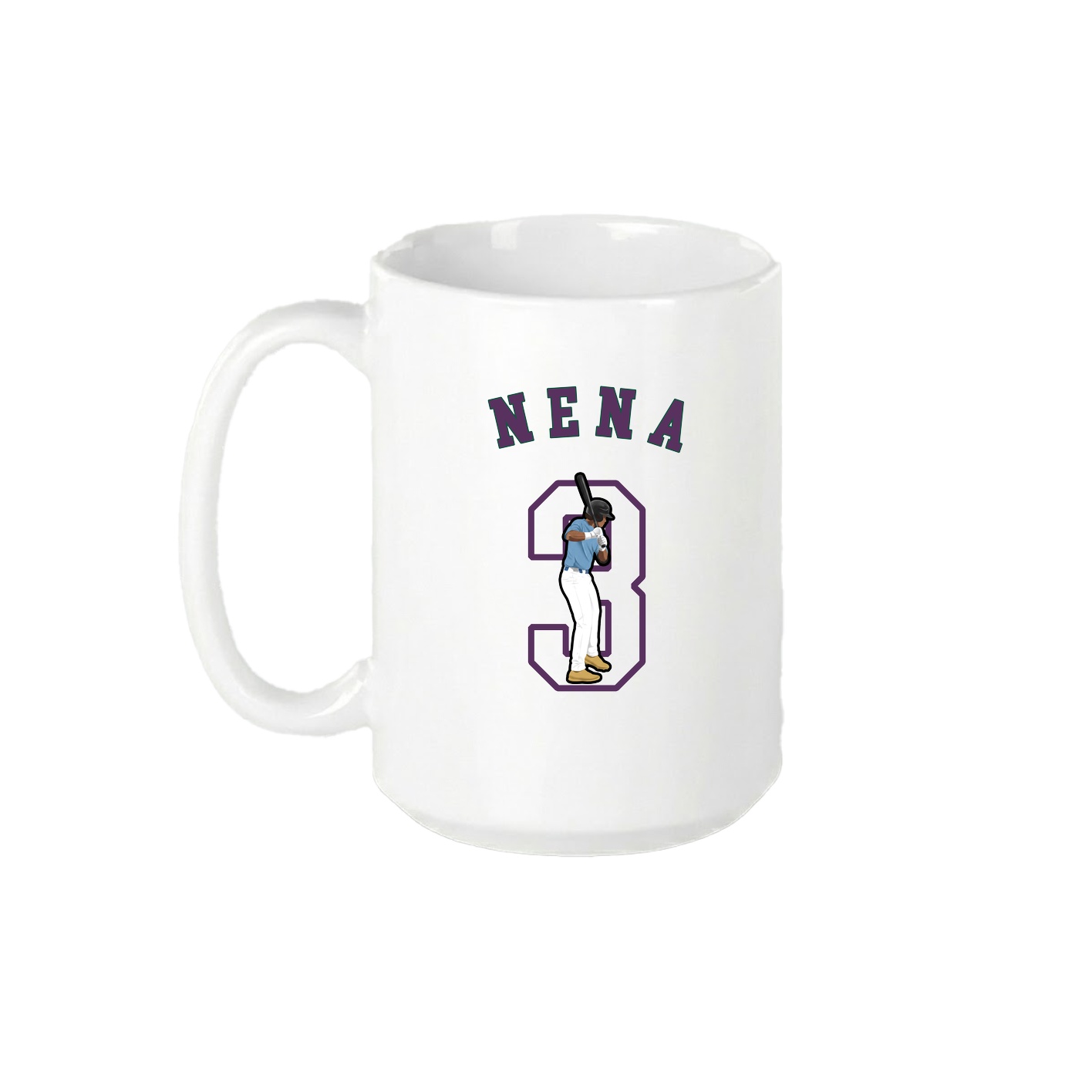 15oz Coffee Mug — Shirsey Arch in White