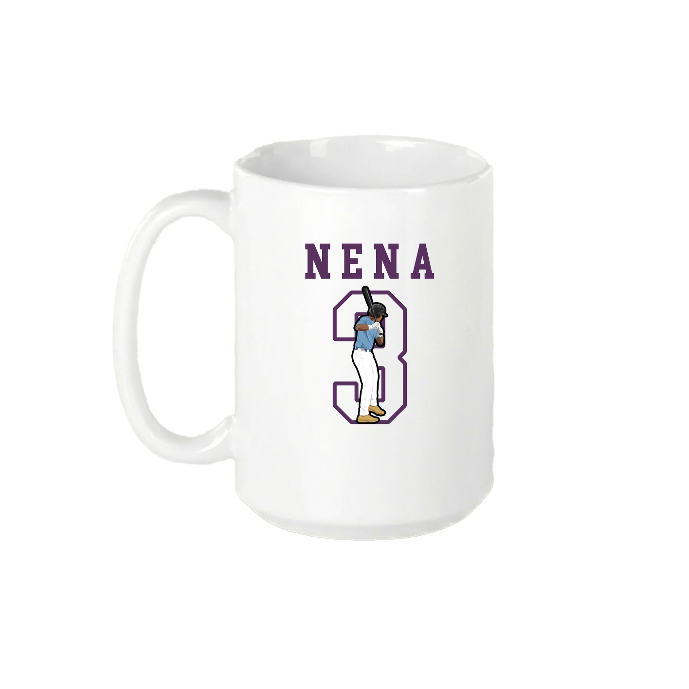 15oz Coffee Mug — Shirsey in White