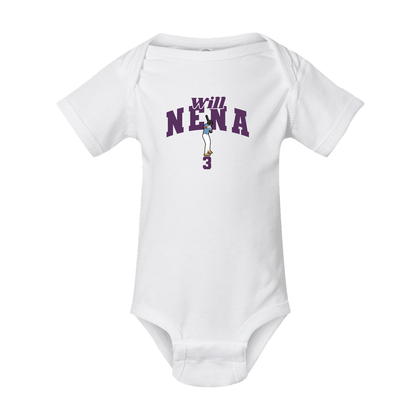 Baby Onesie — Signature Arch in White
