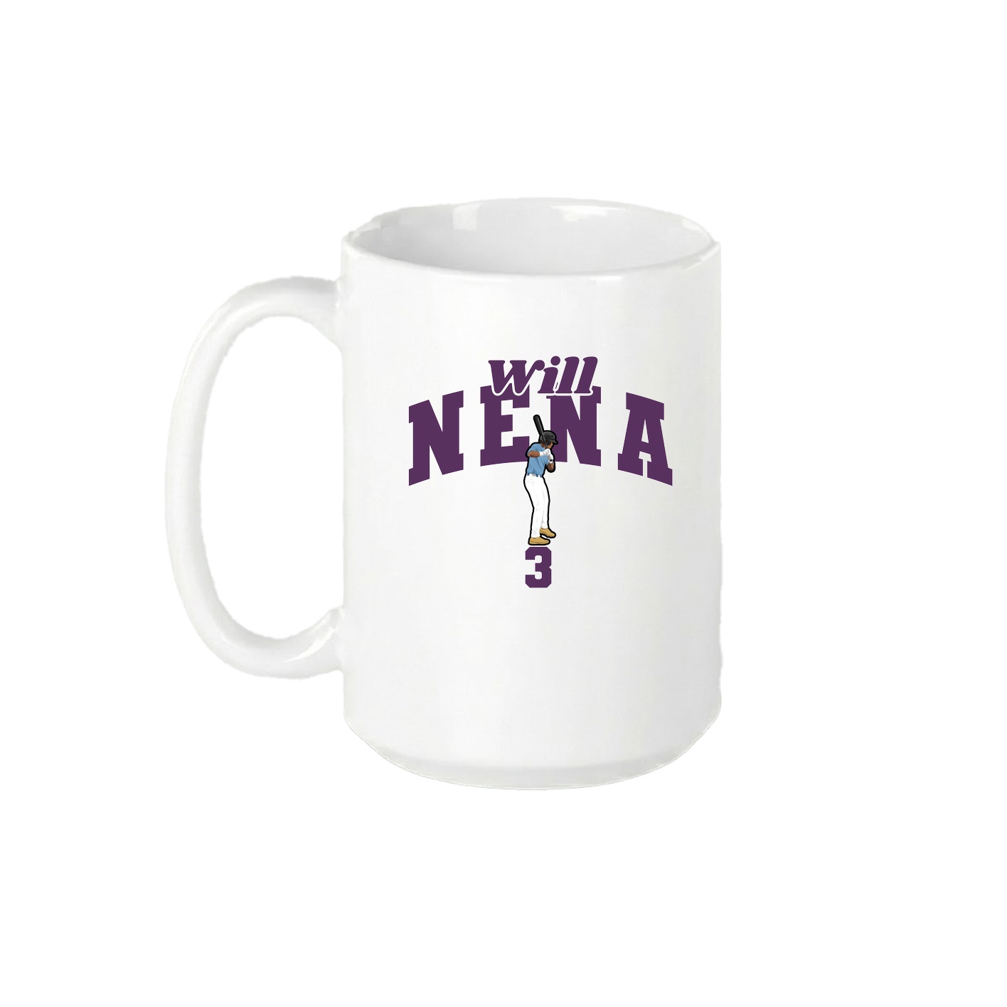 15oz Coffee Mug — Signature Arch in White