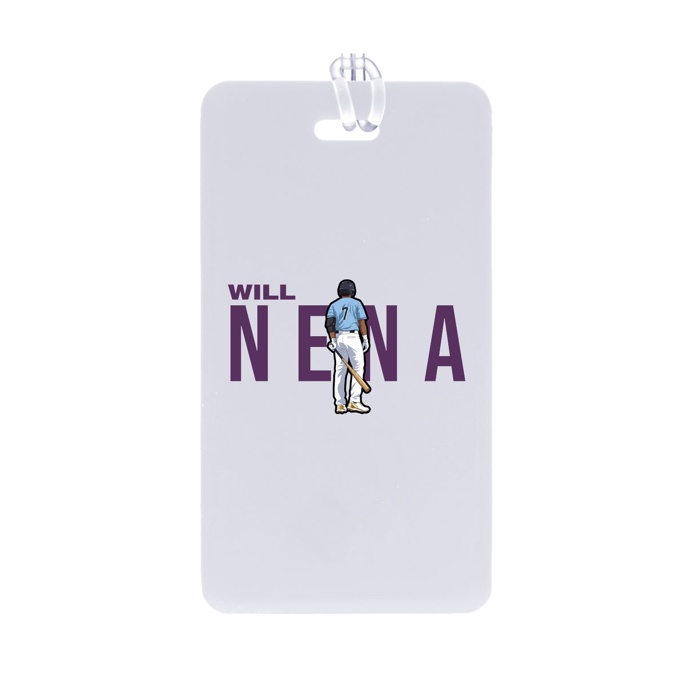 Bag Tag — Player Name in Classic