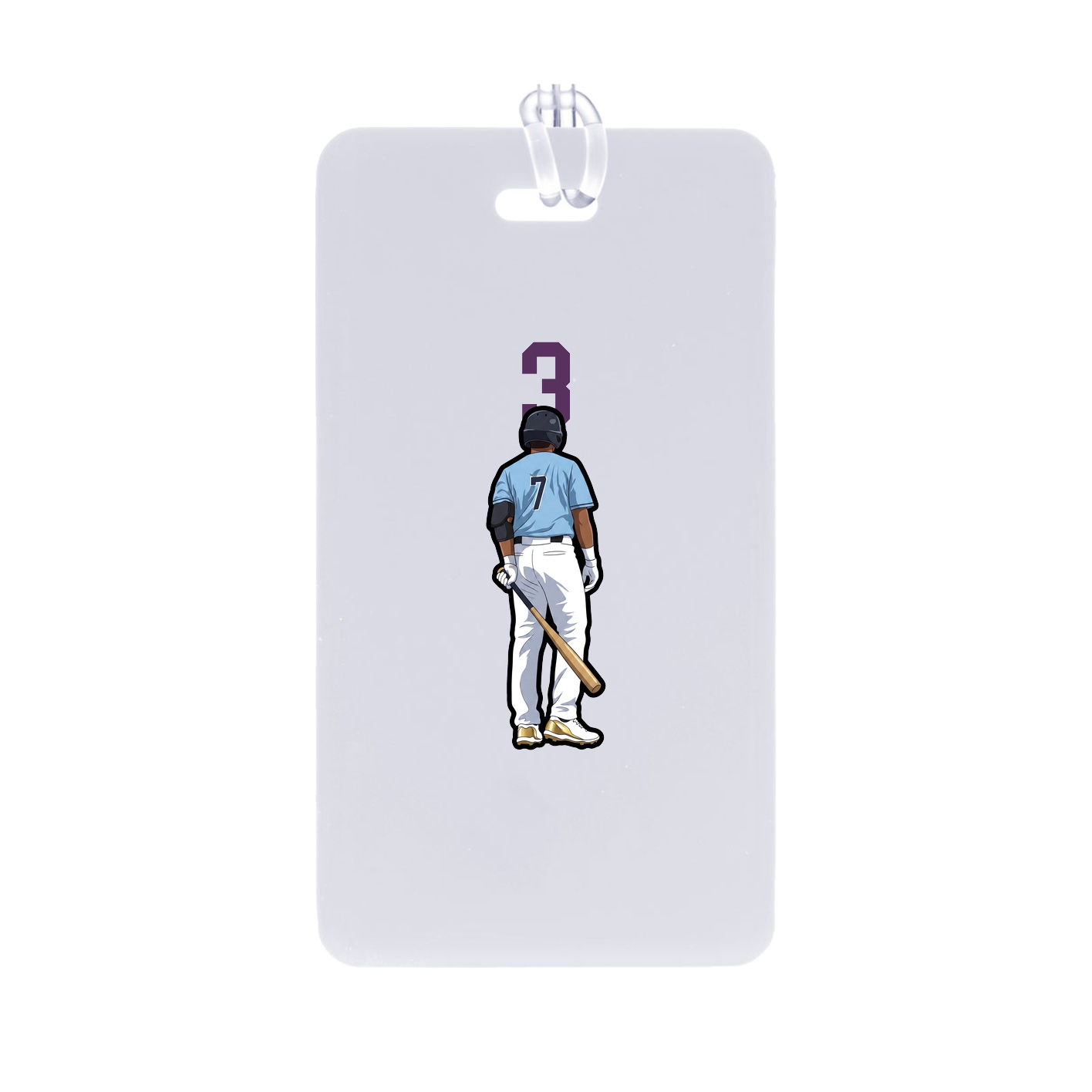 Bag Tag — Number Top in Classic