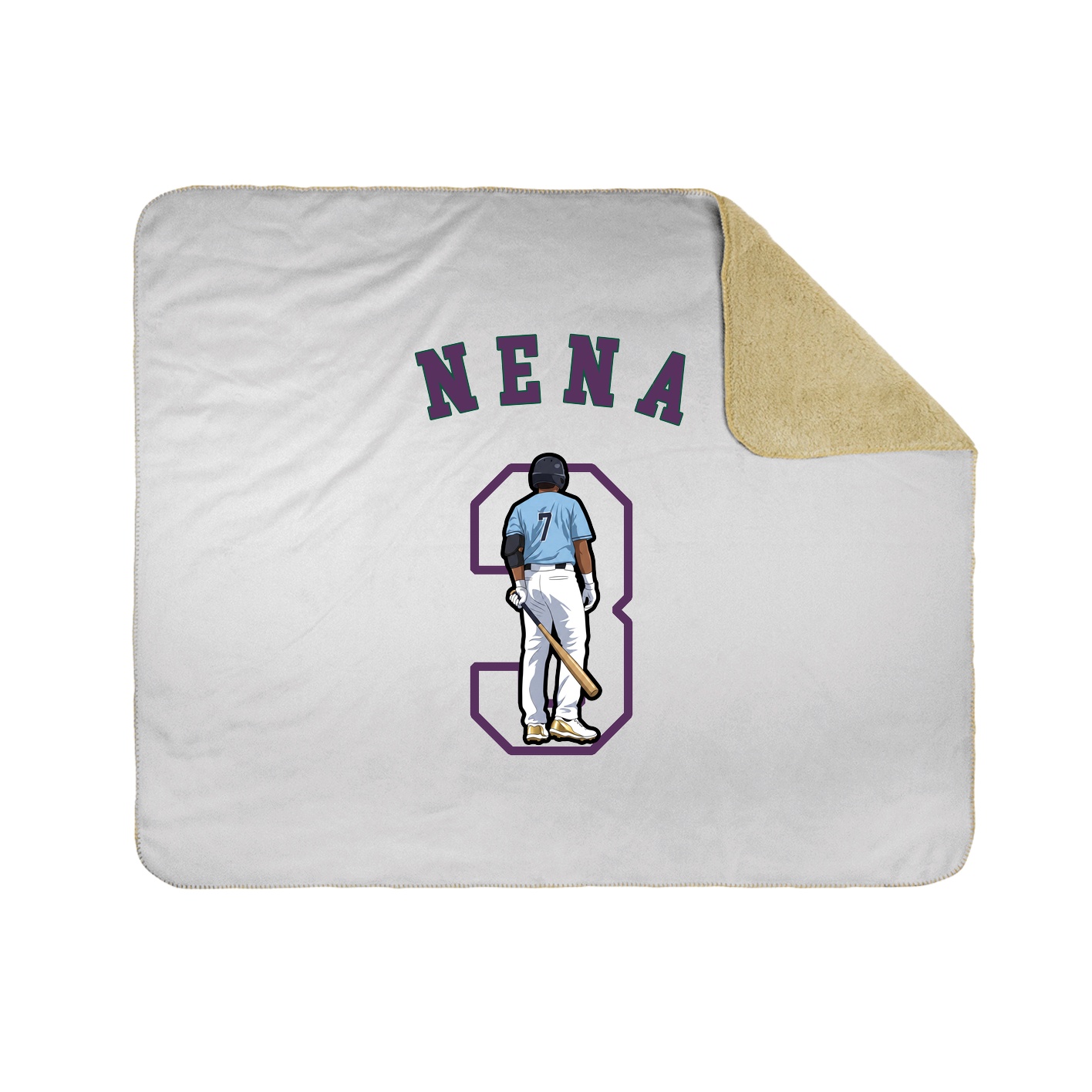 Throw Blanket — Shirsey Arch in White