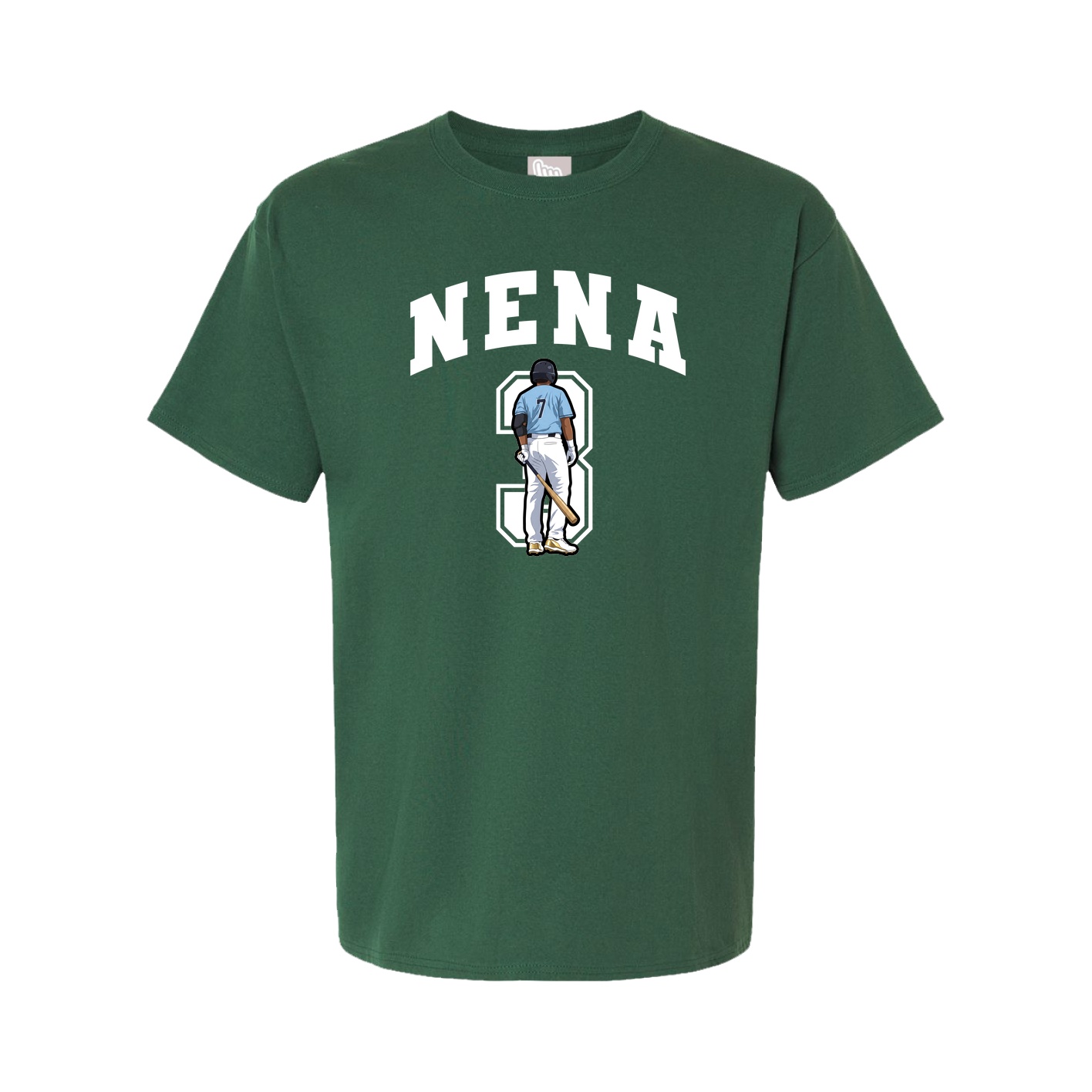 Tee — Number in Green