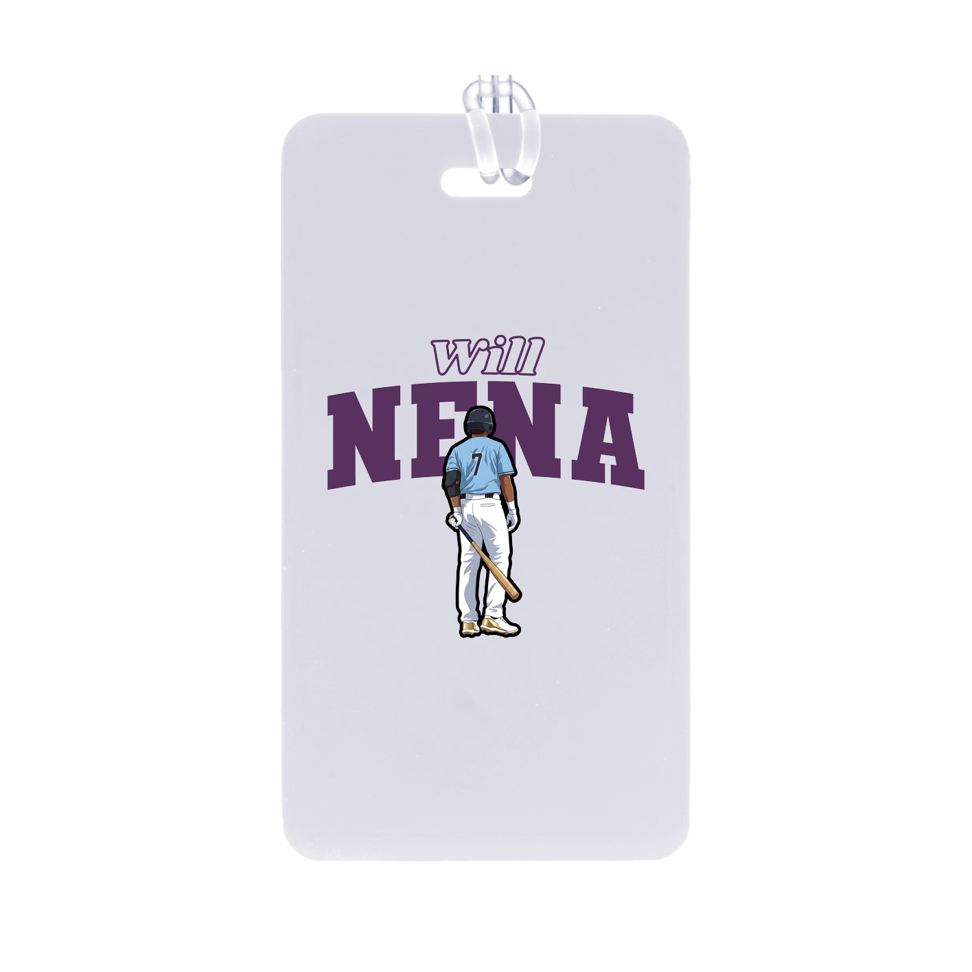 Bag Tag — Name Arch in Classic