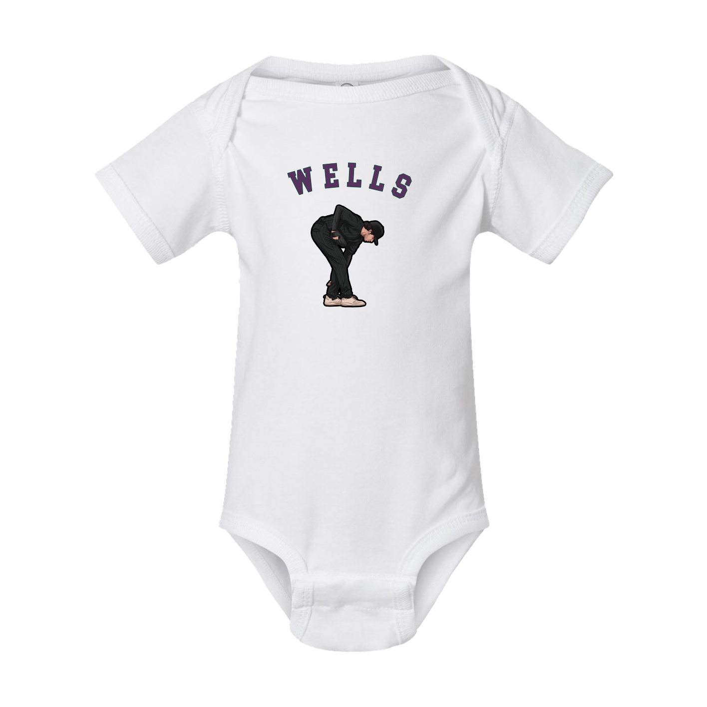Baby Onesie — Shirsey Arch in White