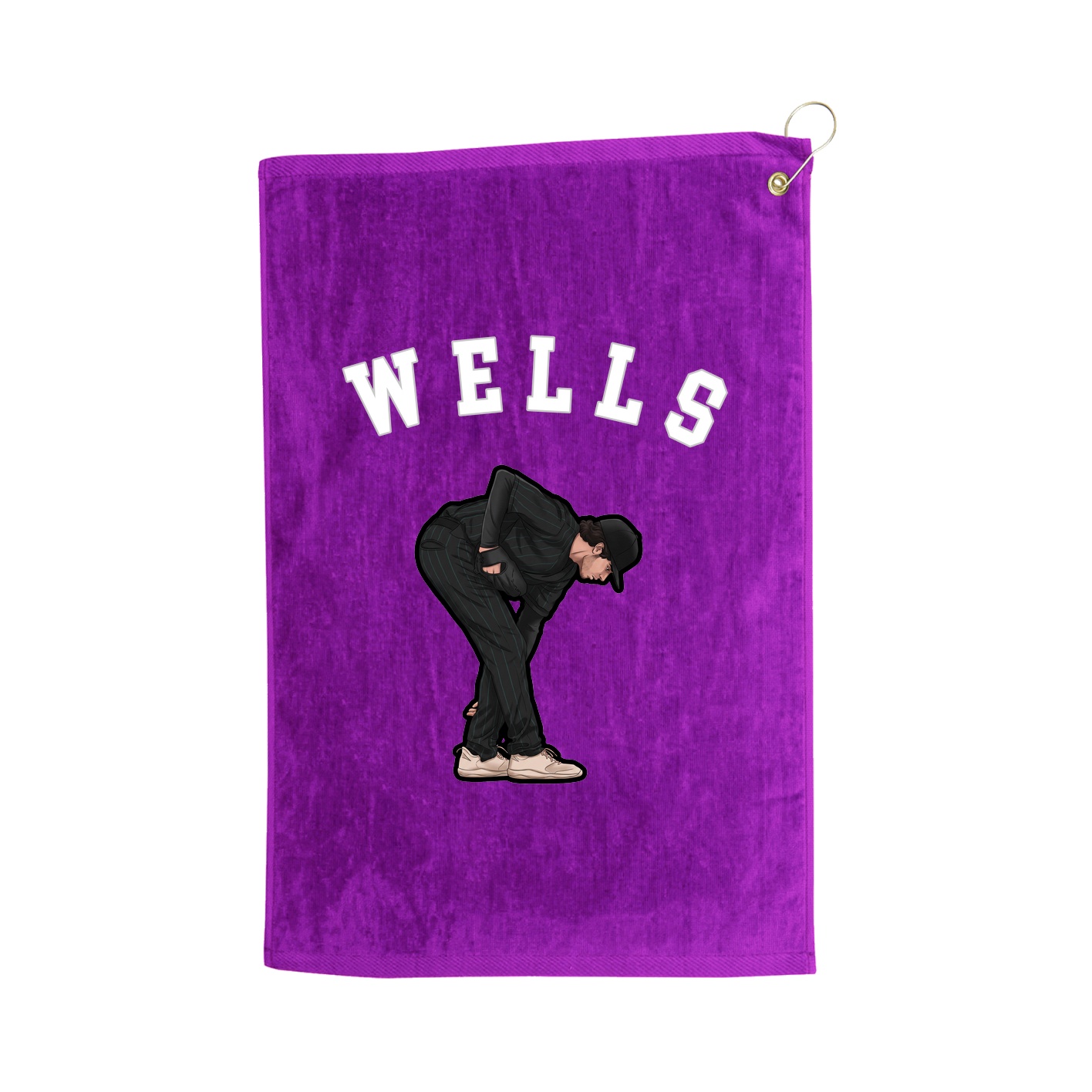 Golf Towel — Shirsey Arch in Purple