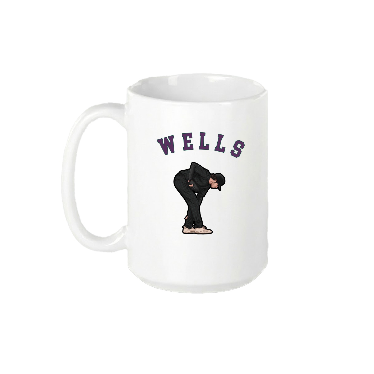 15oz Coffee Mug — Shirsey Arch in White