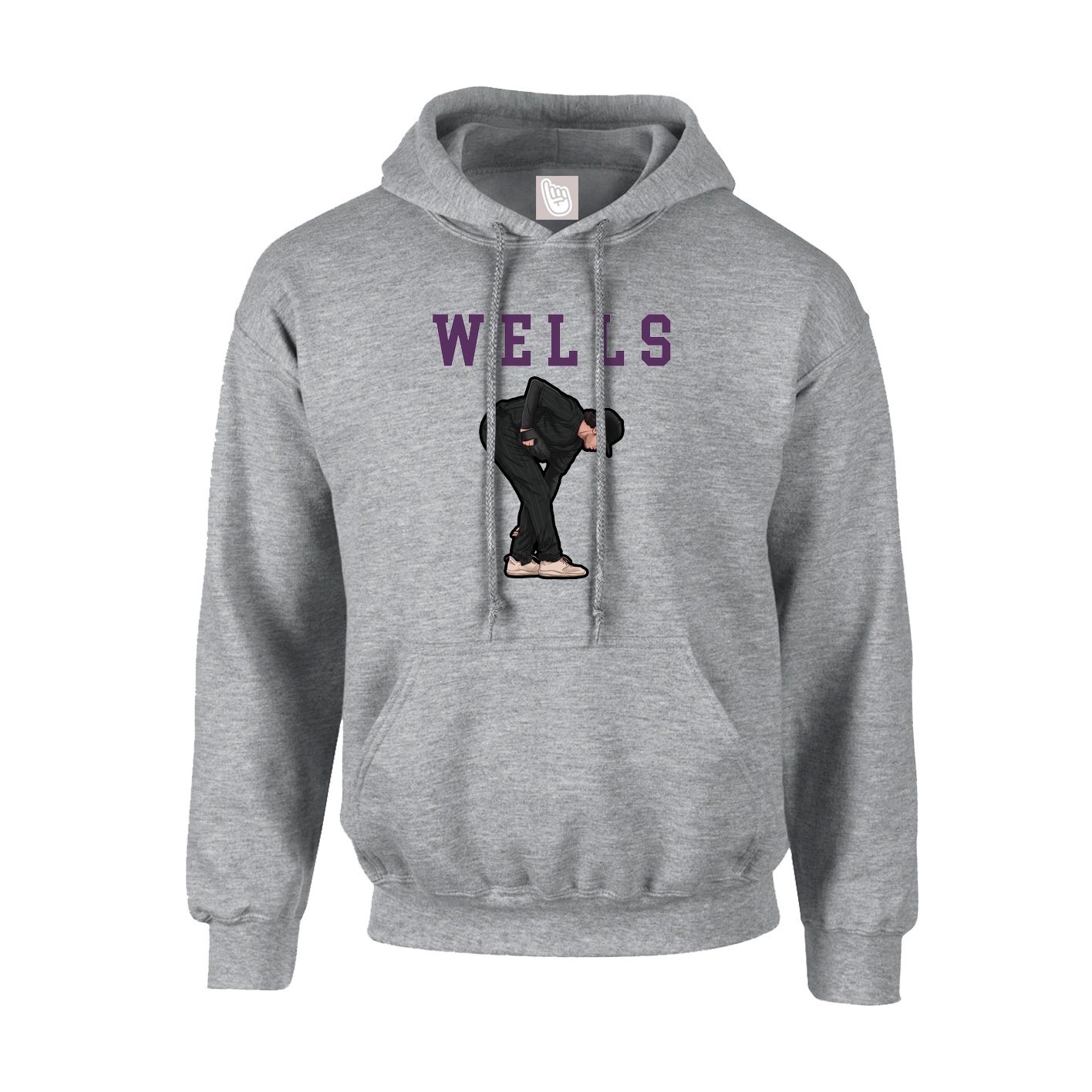 Youth Hoodie — Shirsey in Grey