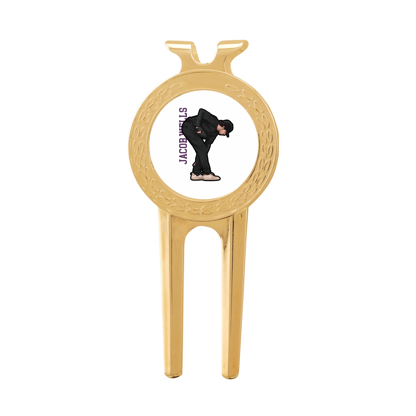 Divot Tool with Ball Marker — Name Vertical in Classic