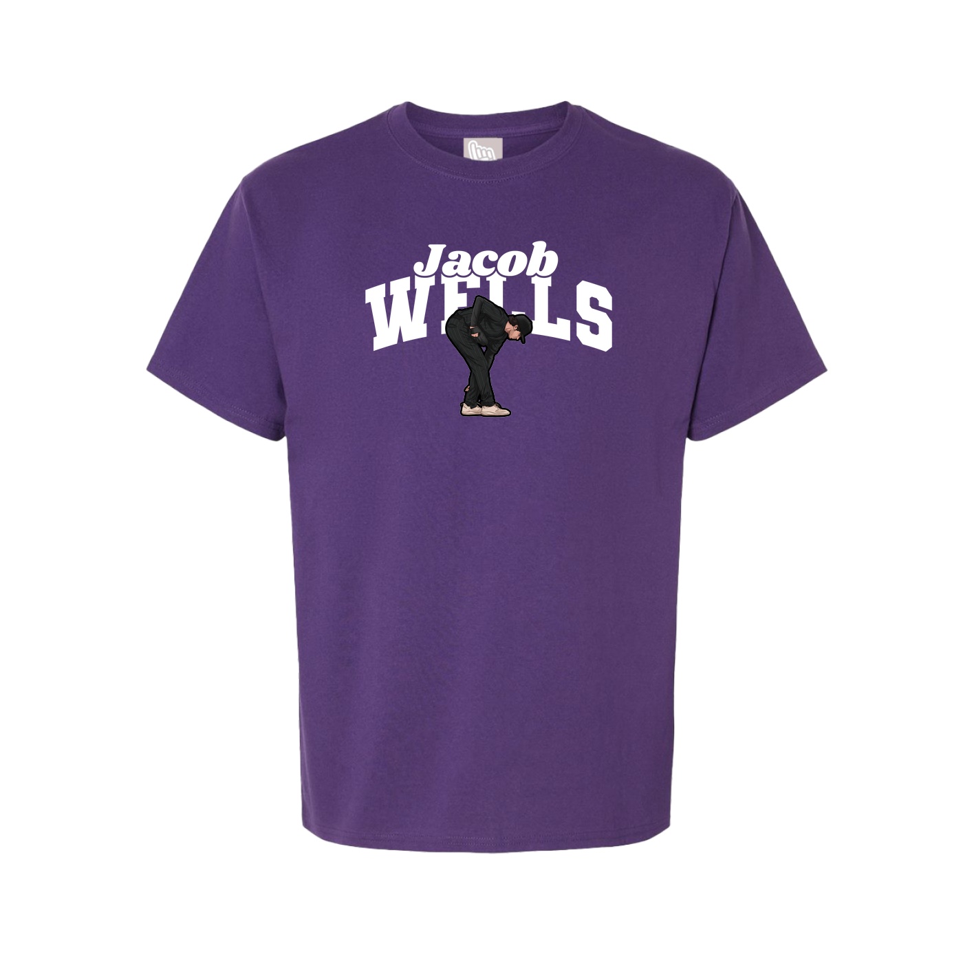 Youth Tee — Signature Arch in Purple