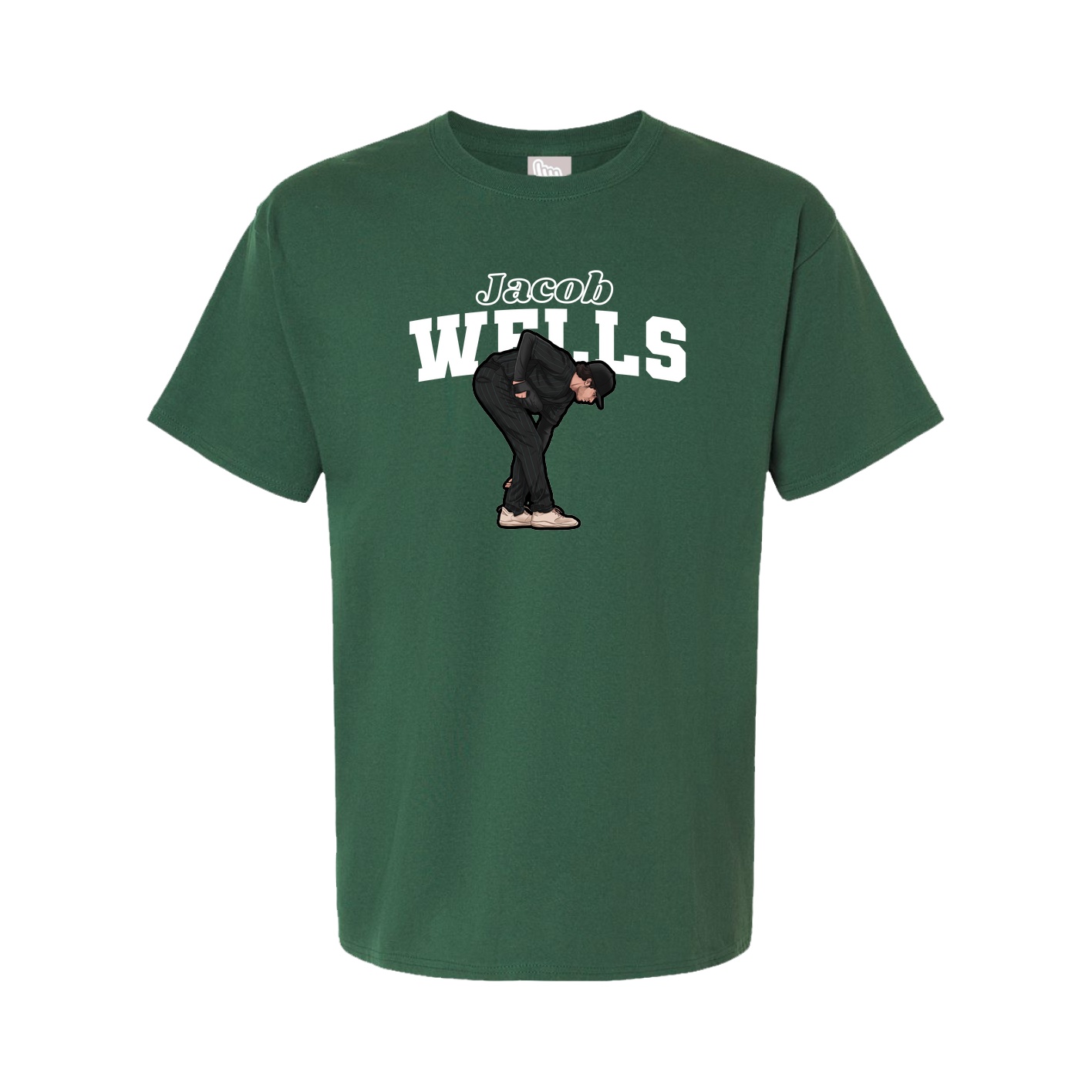 Tee — Name Arch in Green