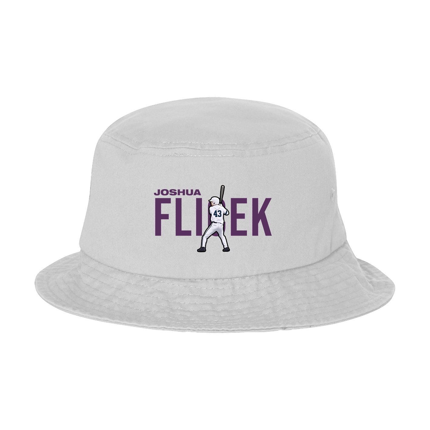 Bucket Cap — Player Name in White
